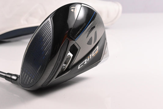 Left Hand Taylormade Qi10 LS Driver / 10.5 Degree / Stiff Flex Evenflow Riptide