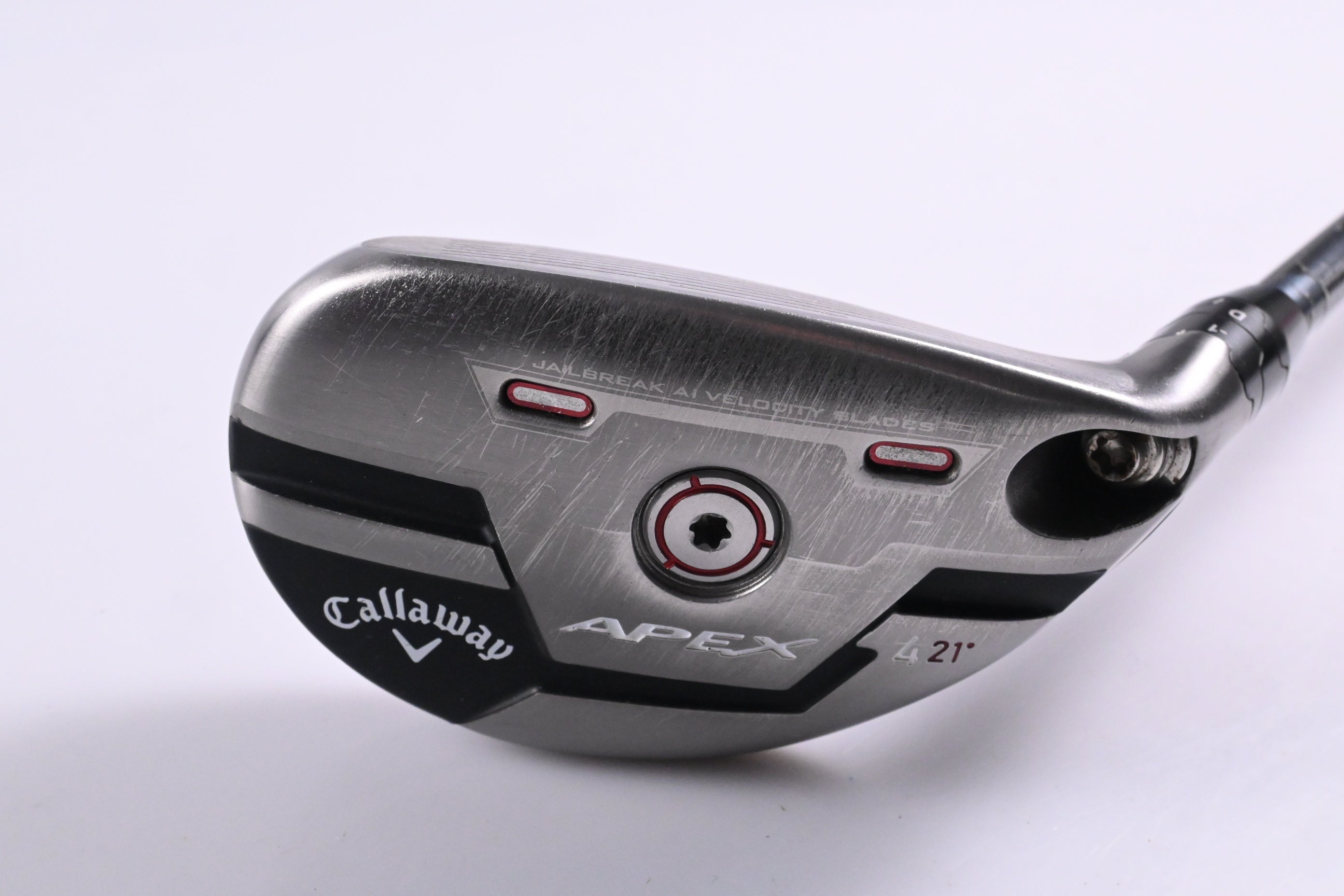 Callaway Apex 21 #4 Hybrid / 21 Degree / Regular Flex UST Recoil Dart 75 Shaft