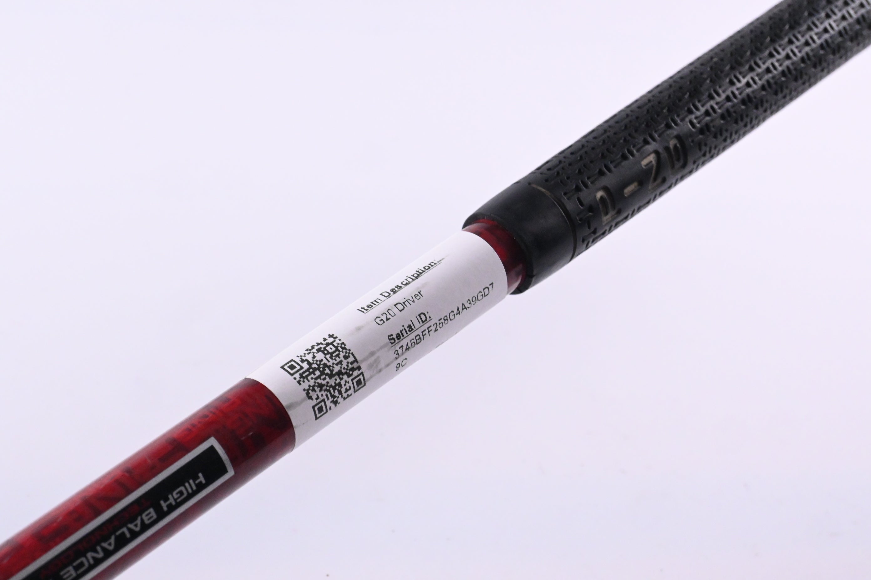 Ping G20 Driver / 10.5 Degree / Regular Flex Ping TFC 169 Shaft