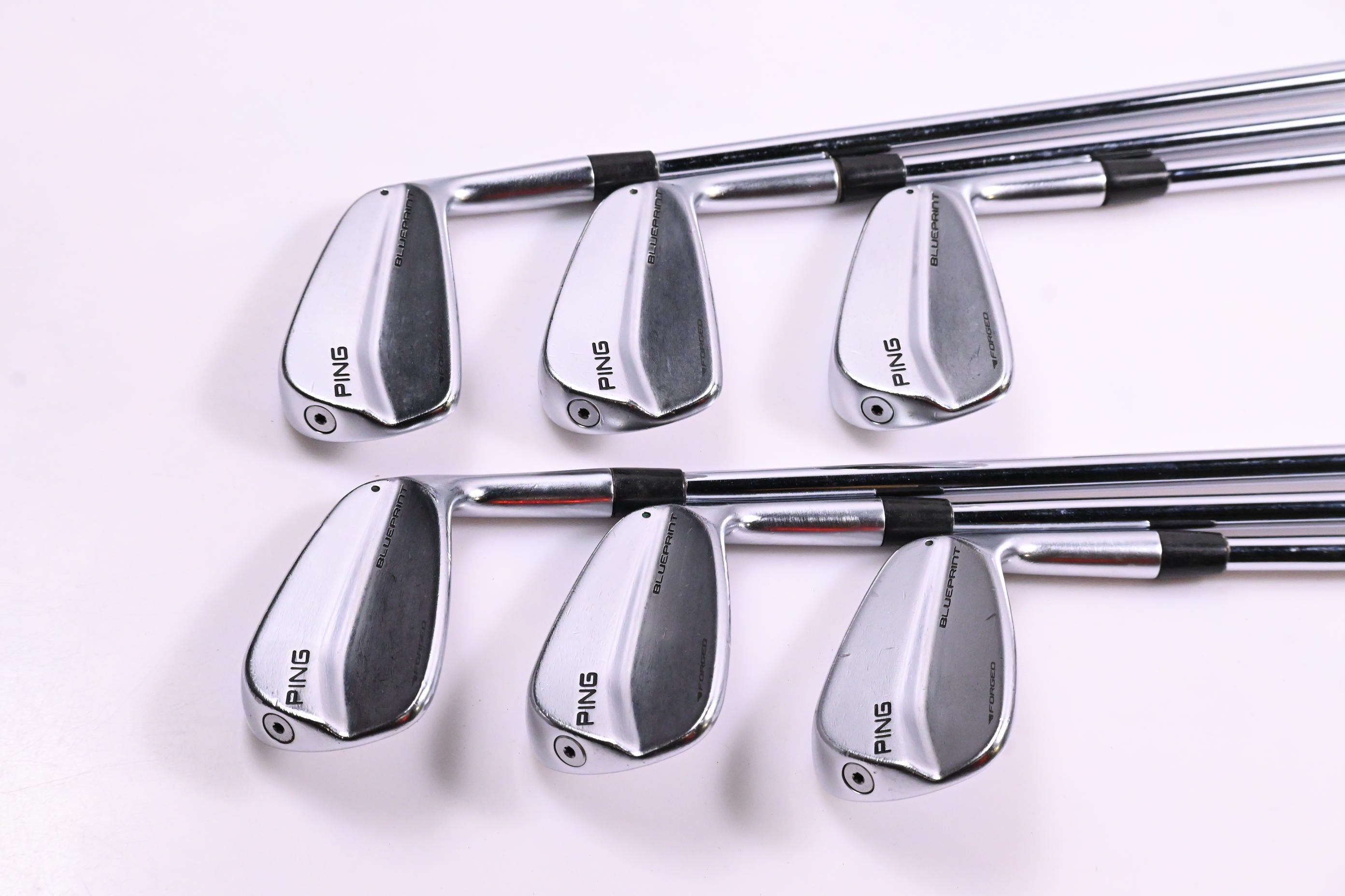 Ping Blueprint Irons / 5-PW / Black Dot / Stiff Flex Project X LZ 120 Shafts