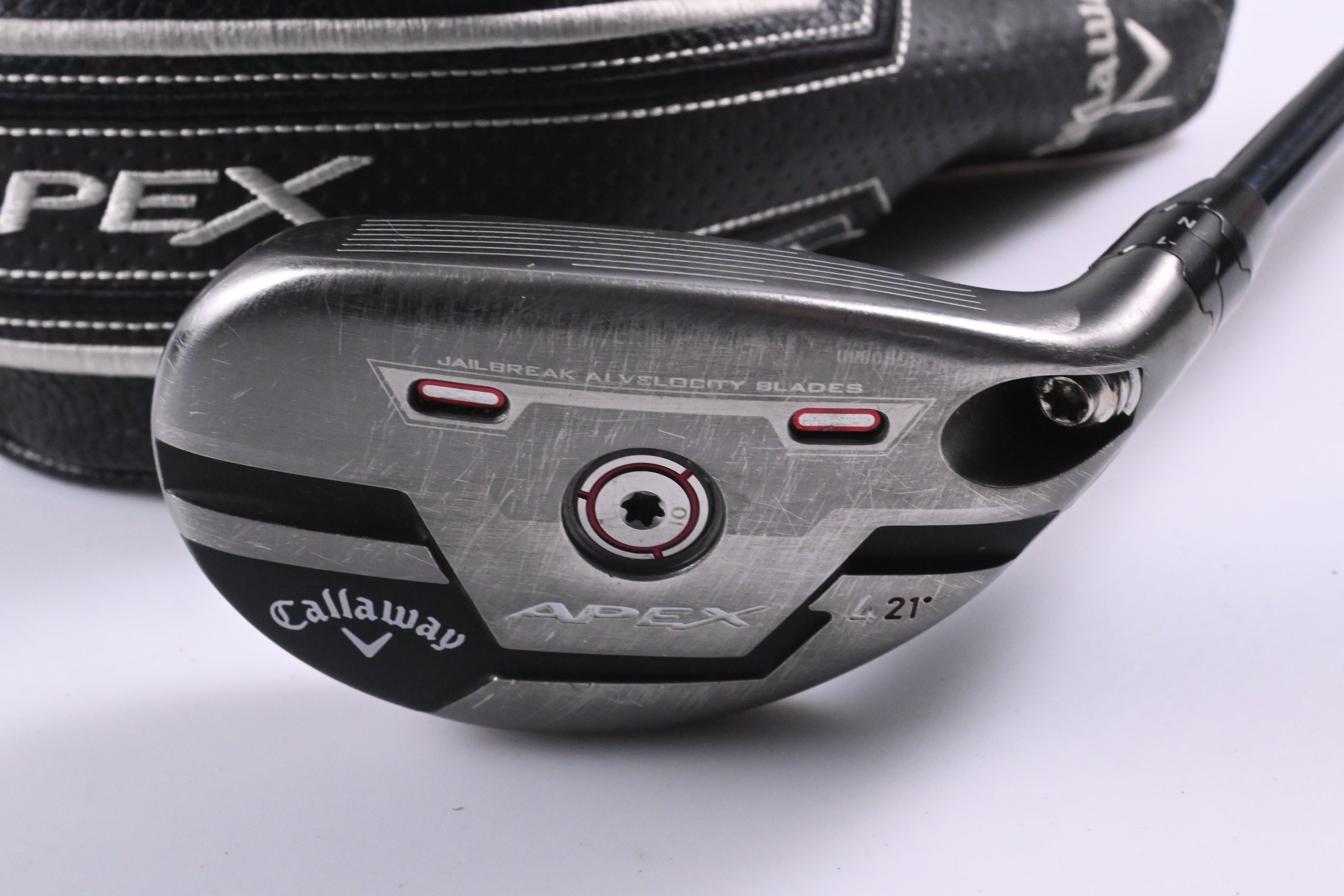 Callaway Apex 21 #4 Hybrid / 21 Degree / Regular Flex UST Recoil Dart 75 Shaft