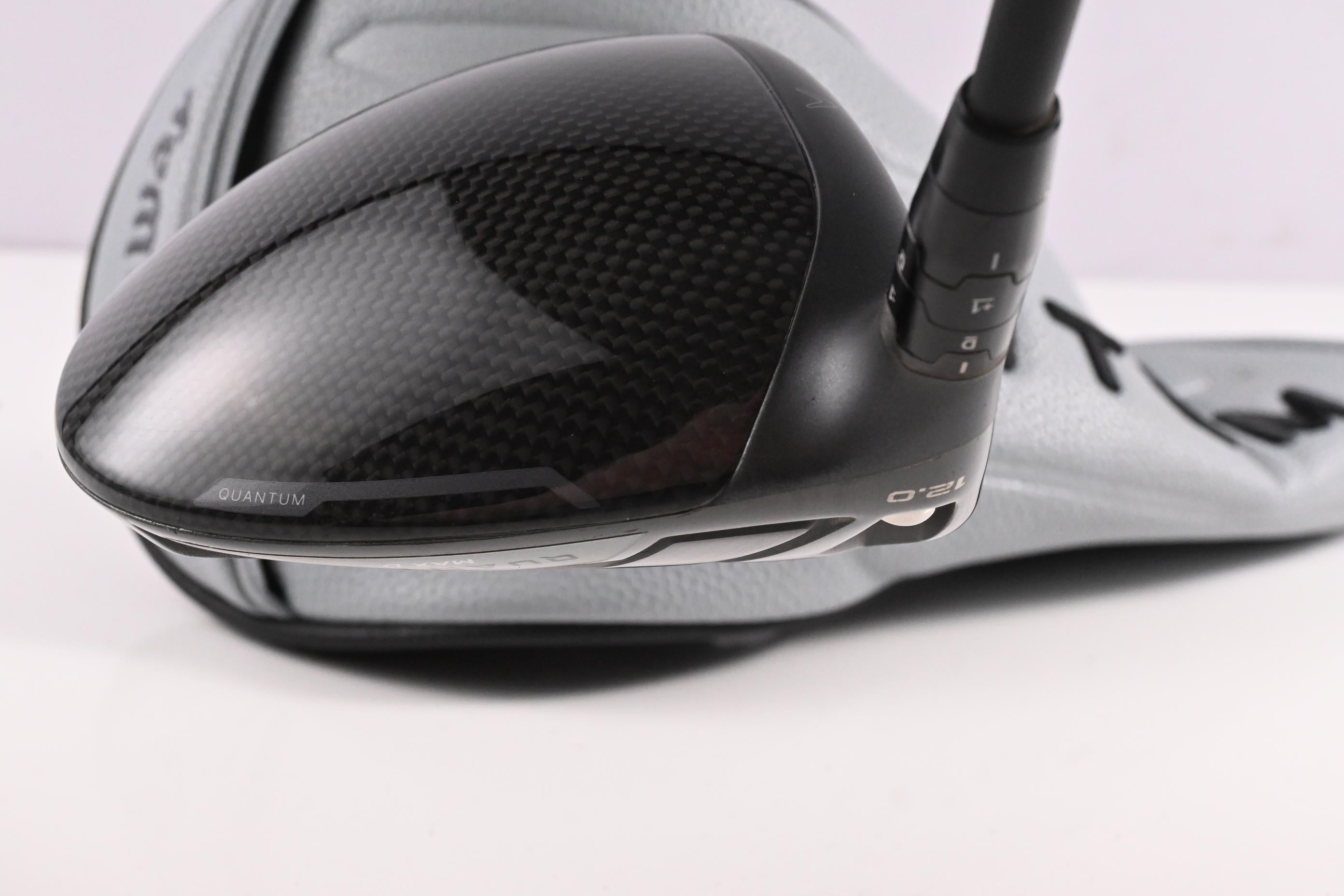 Left hand Callaway Quantum Max D Drivers / 12 Degree / Regular Flex Kai'li Red