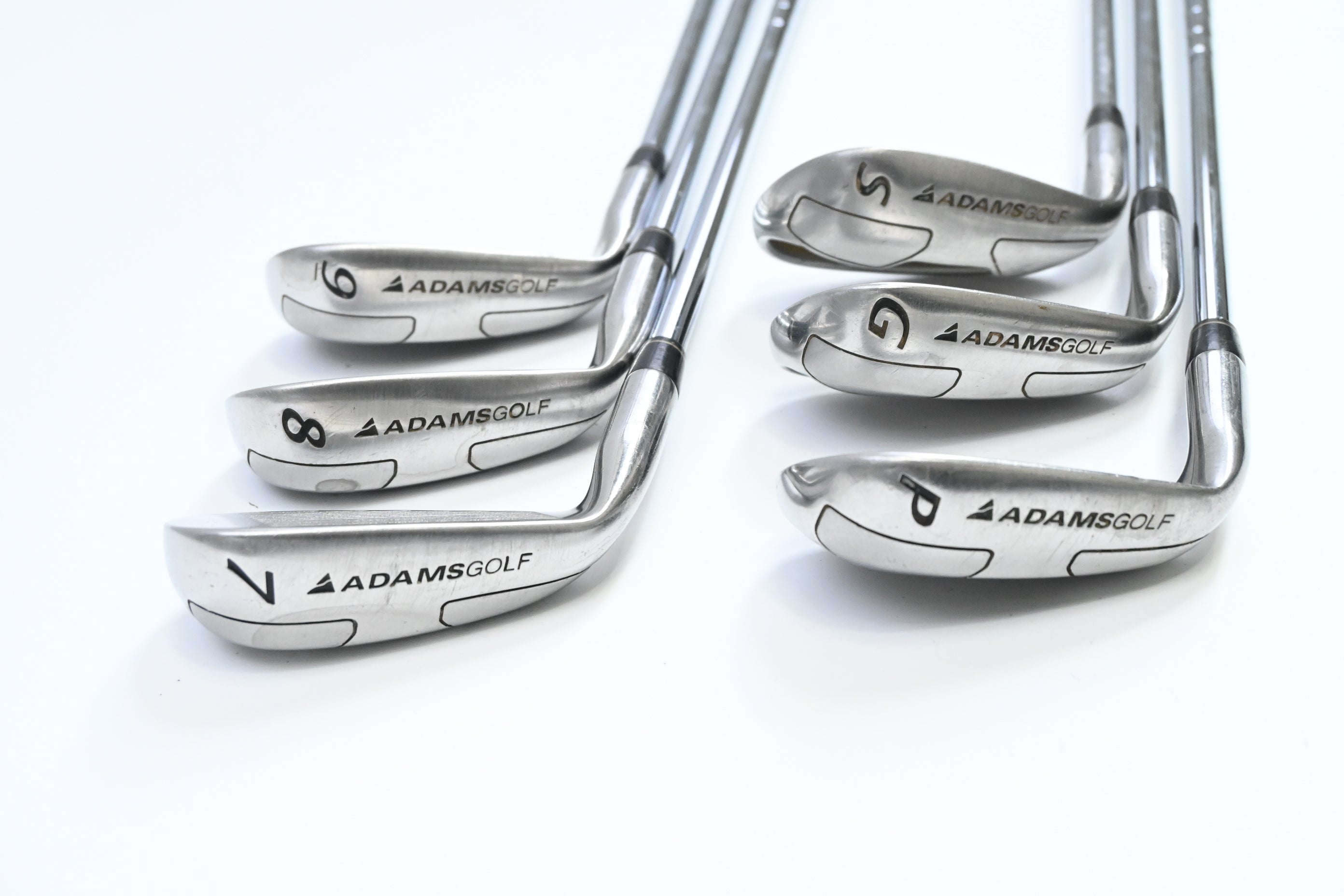 Adams Idea A12 OS Irons / 7-PW+GW+SW / Regular Flex Performance 85 Shafts