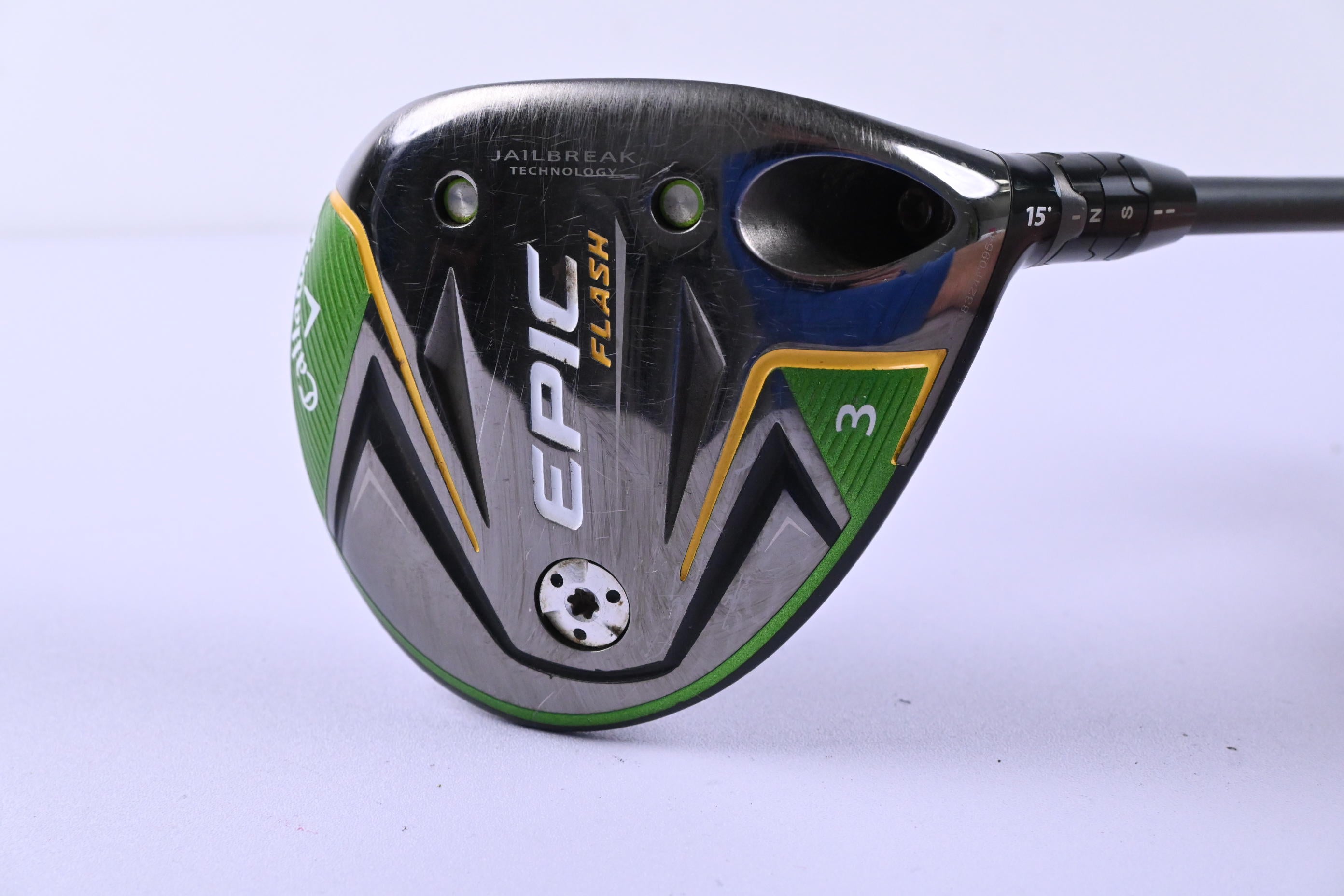 Callaway Epic Flash #3 Wood / 15 Degree / TX Flex HZRDUS Smoke 70 Shaft