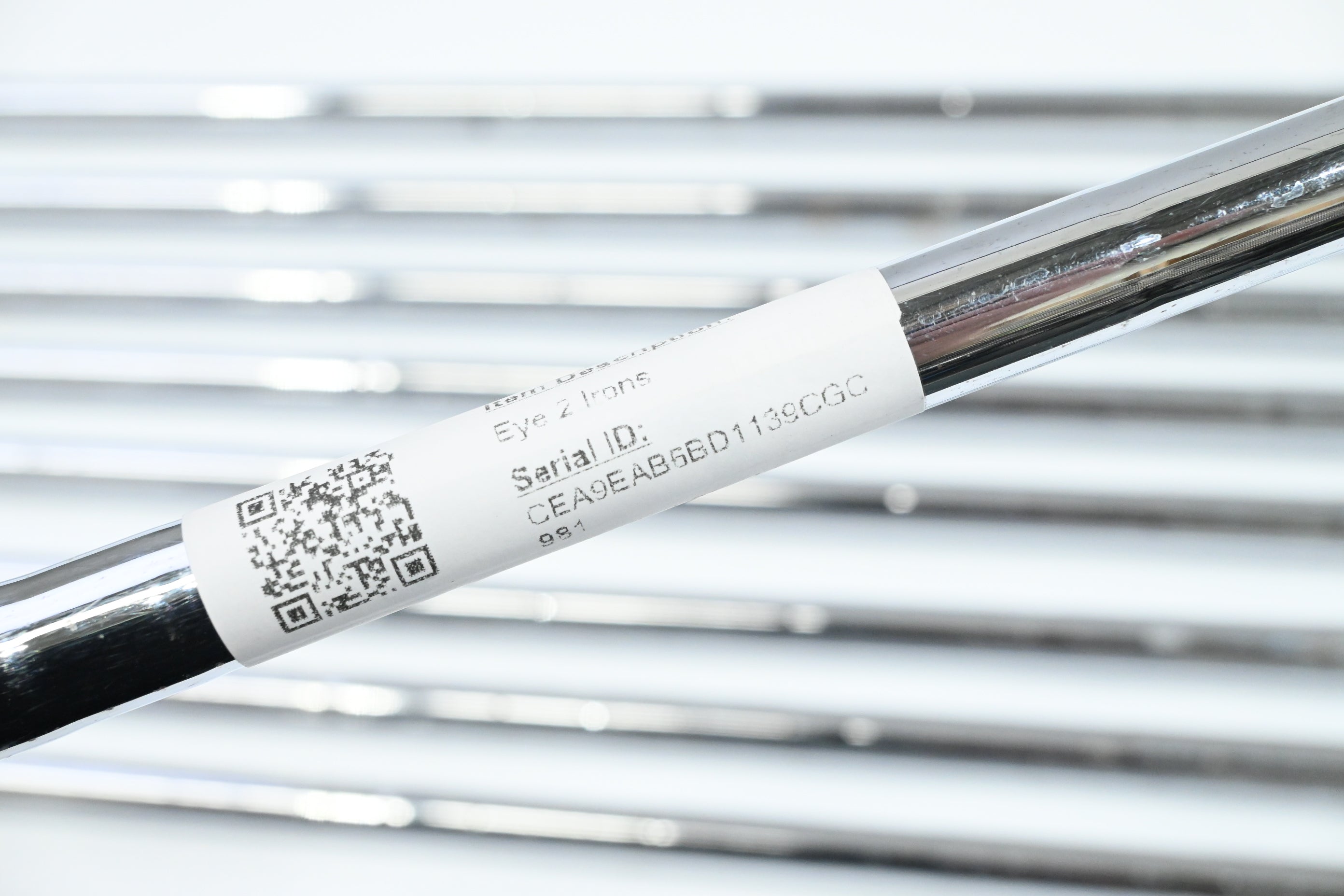 Ping Eye 2 Irons / 3-PW+SW / Black Dot / Stiff Flex Ping JZ Shafts