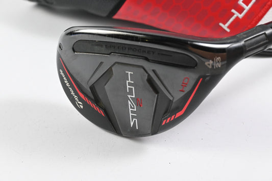 Taylormade Stealth 2 HD #4 Hybrid / 23 Degree / Regular Flex Speeder NX 50 Shaft