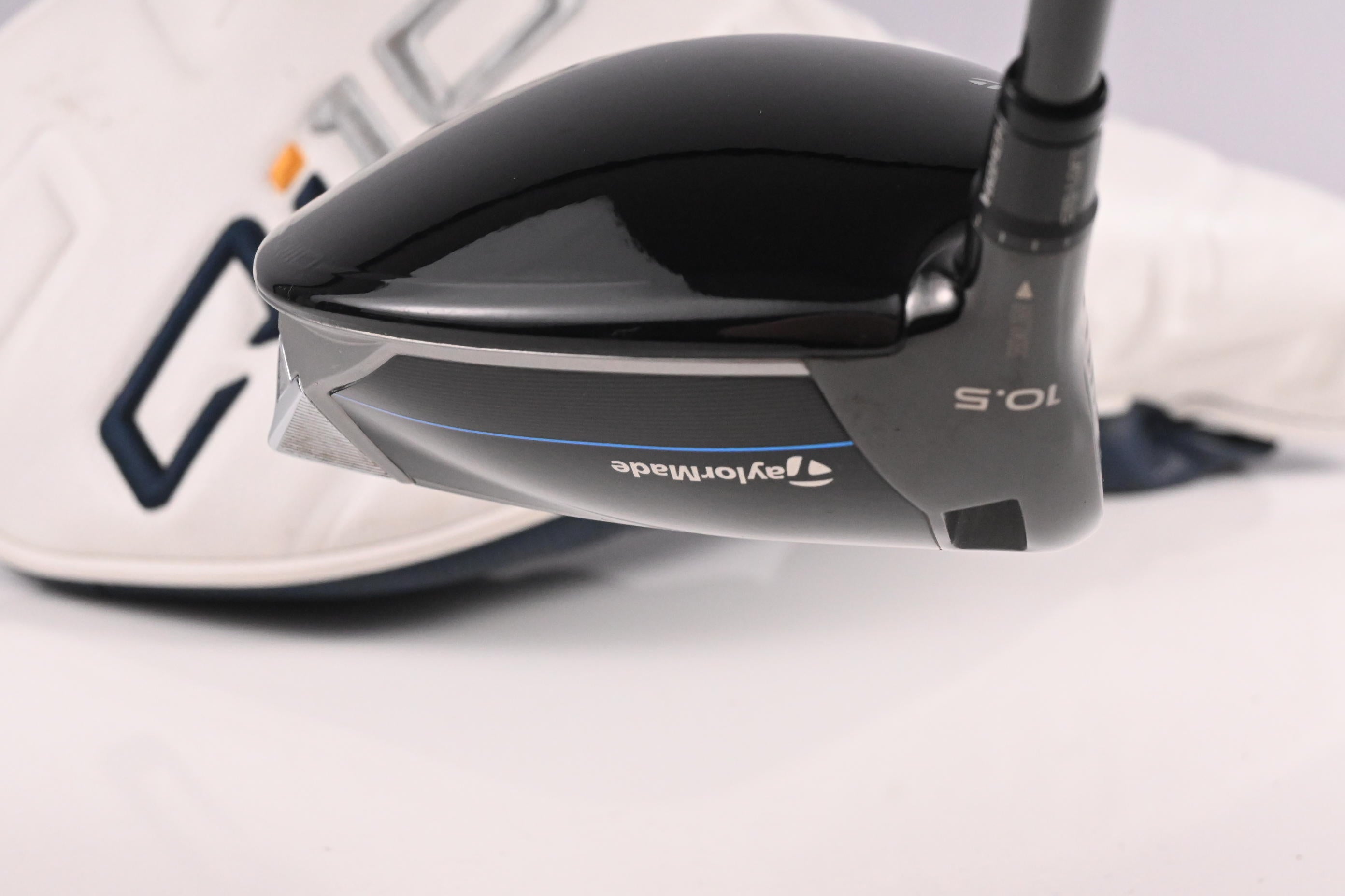 Left Hand Taylormade Qi10 LS Driver / 10.5 Degree / Stiff Flex Evenflow Riptide