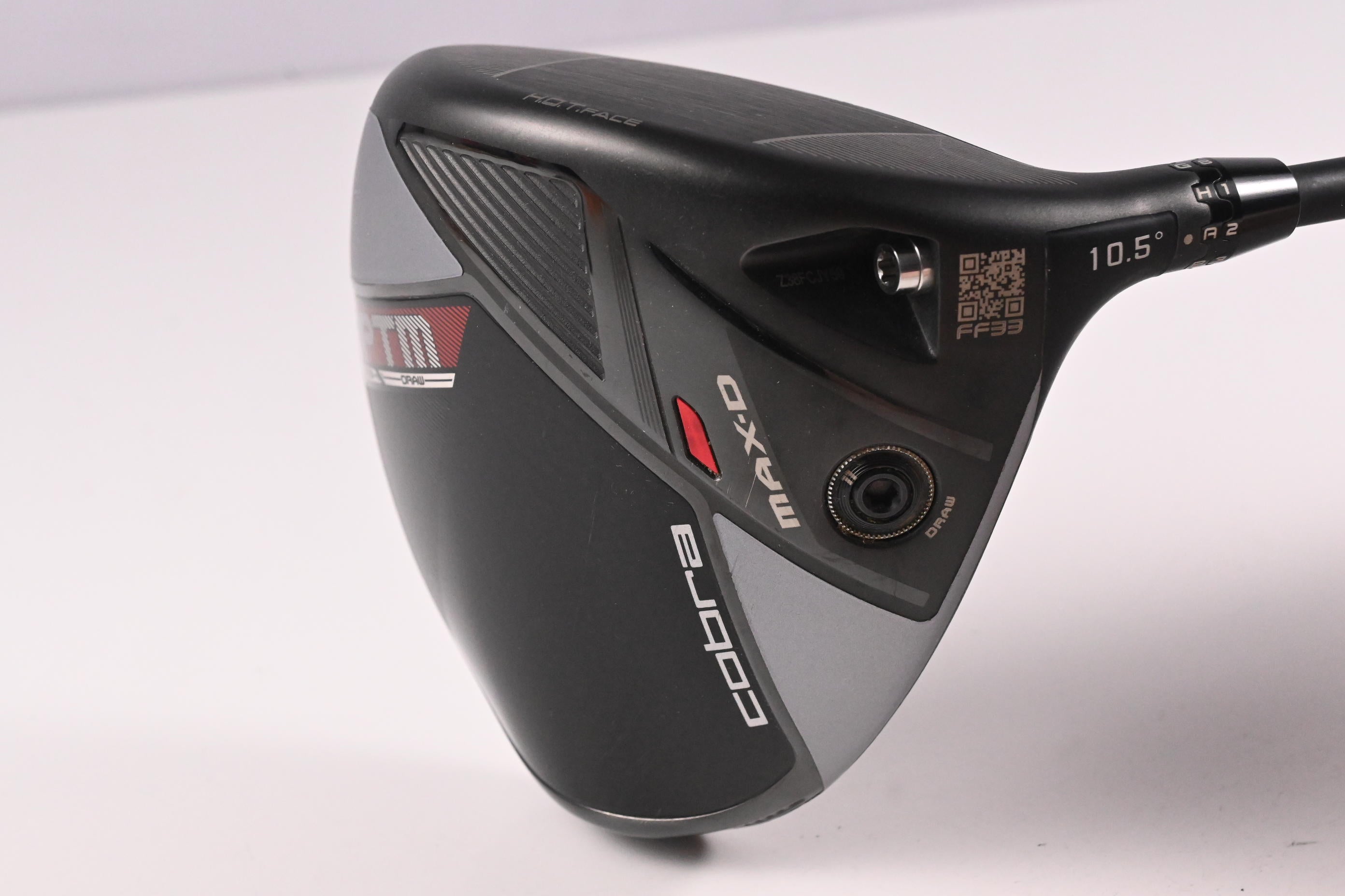 Cobra OPTM MAX-D Driver / 10.5 Degree / Regular Flex Kai'li Red Darkwave 50
