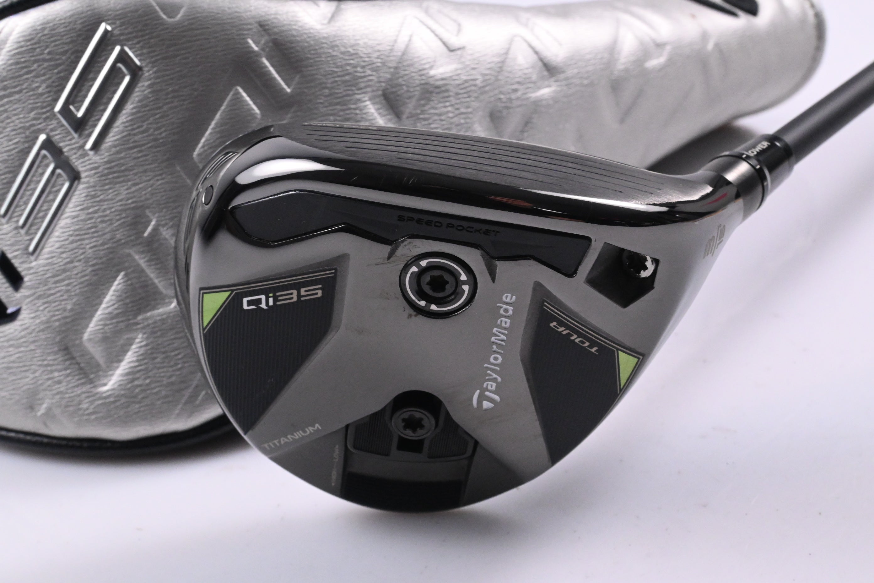 Taylormade Qi35 Tour #3 Wood / 15 Degree / Stiff Flex Kai`li Dark Waves Blue 75 Shaft