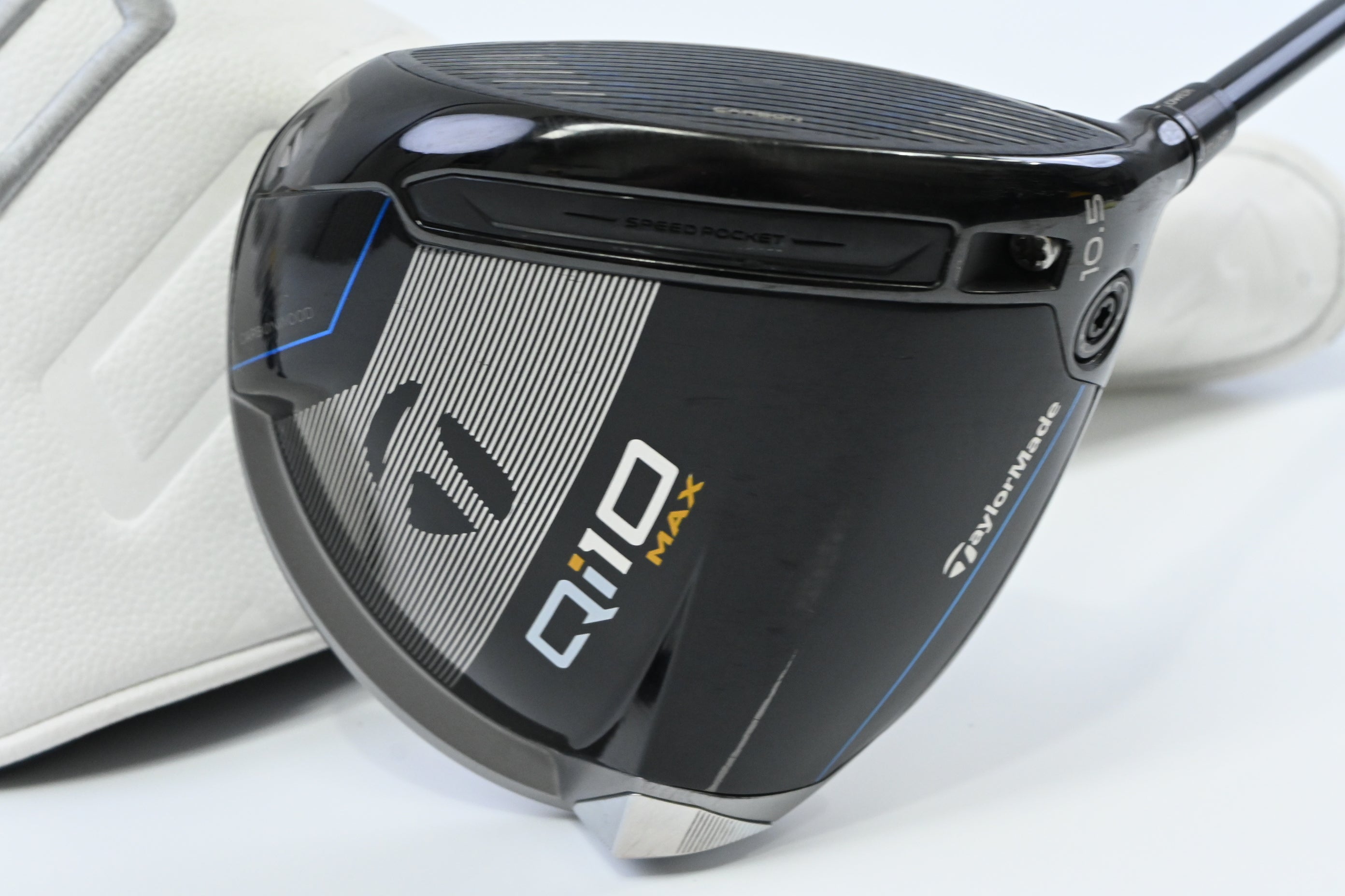 Taylormade Qi10 Max Driver / 10.5 Degree / Stiff Flex Fujikura Ventus TR Red 5