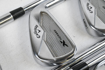 Callaway X-Forged 2018 Irons / 4-PW / Stiff Flex Project X Rifle Shafts