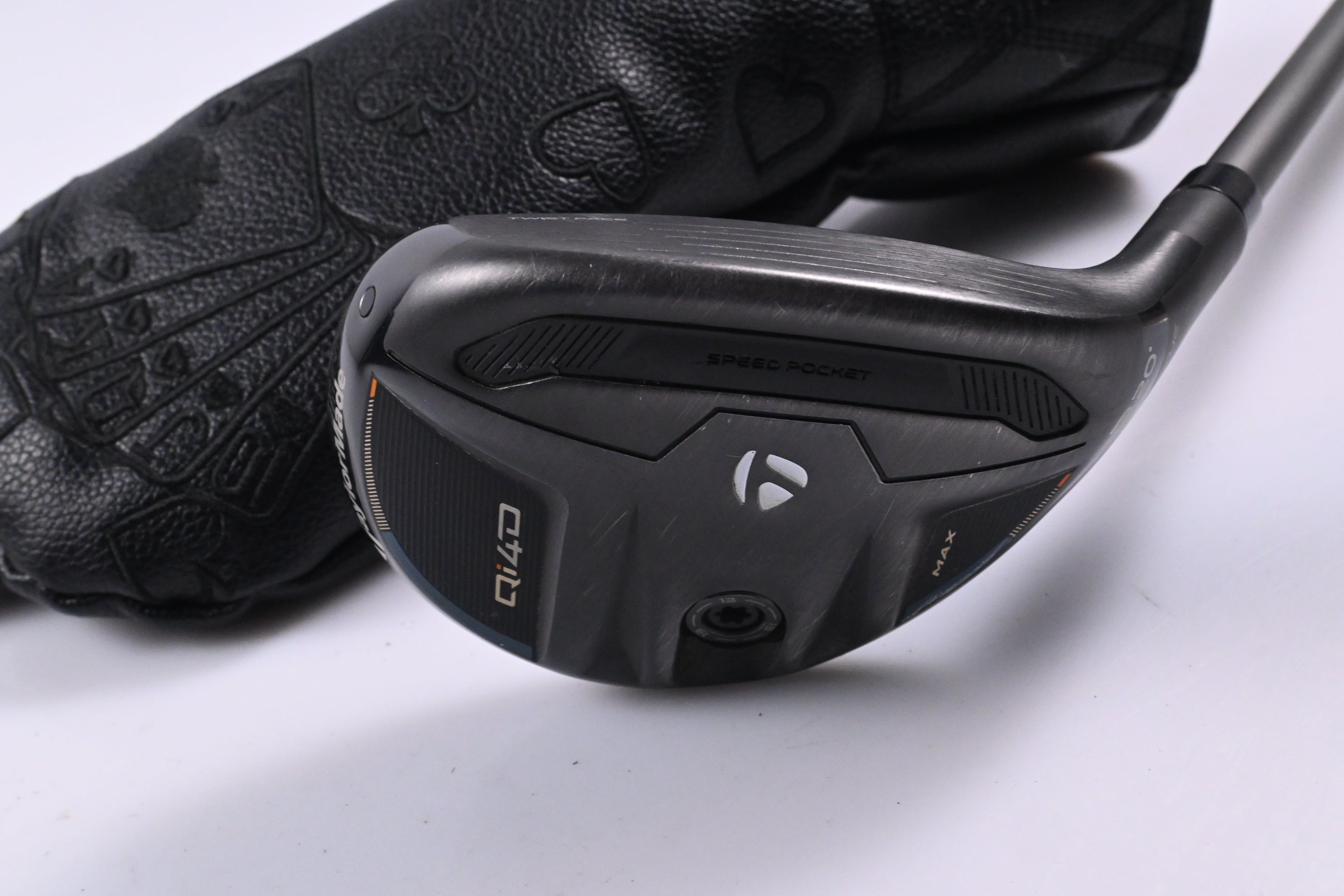 Taylormade Qi4D Max #3 Hybrid / 20 Degree / Regular Flex Reax 45 Shaft