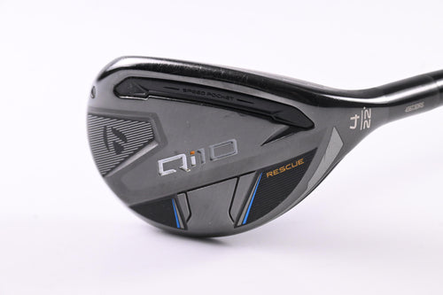 Taylormade Qi10 #4 Hybrid / 22 Degree / Stiff Flex Ventus TR Blue 7 Shaft