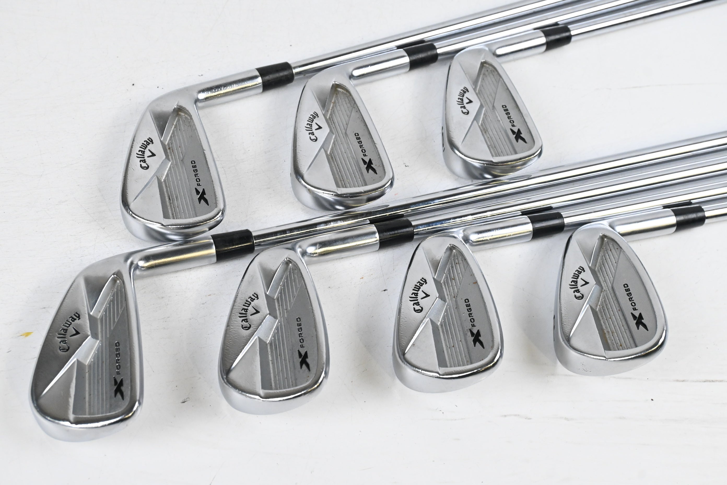 Callaway X-Forged 2018 Irons / 4-PW / Stiff Flex Project X Rifle Shafts