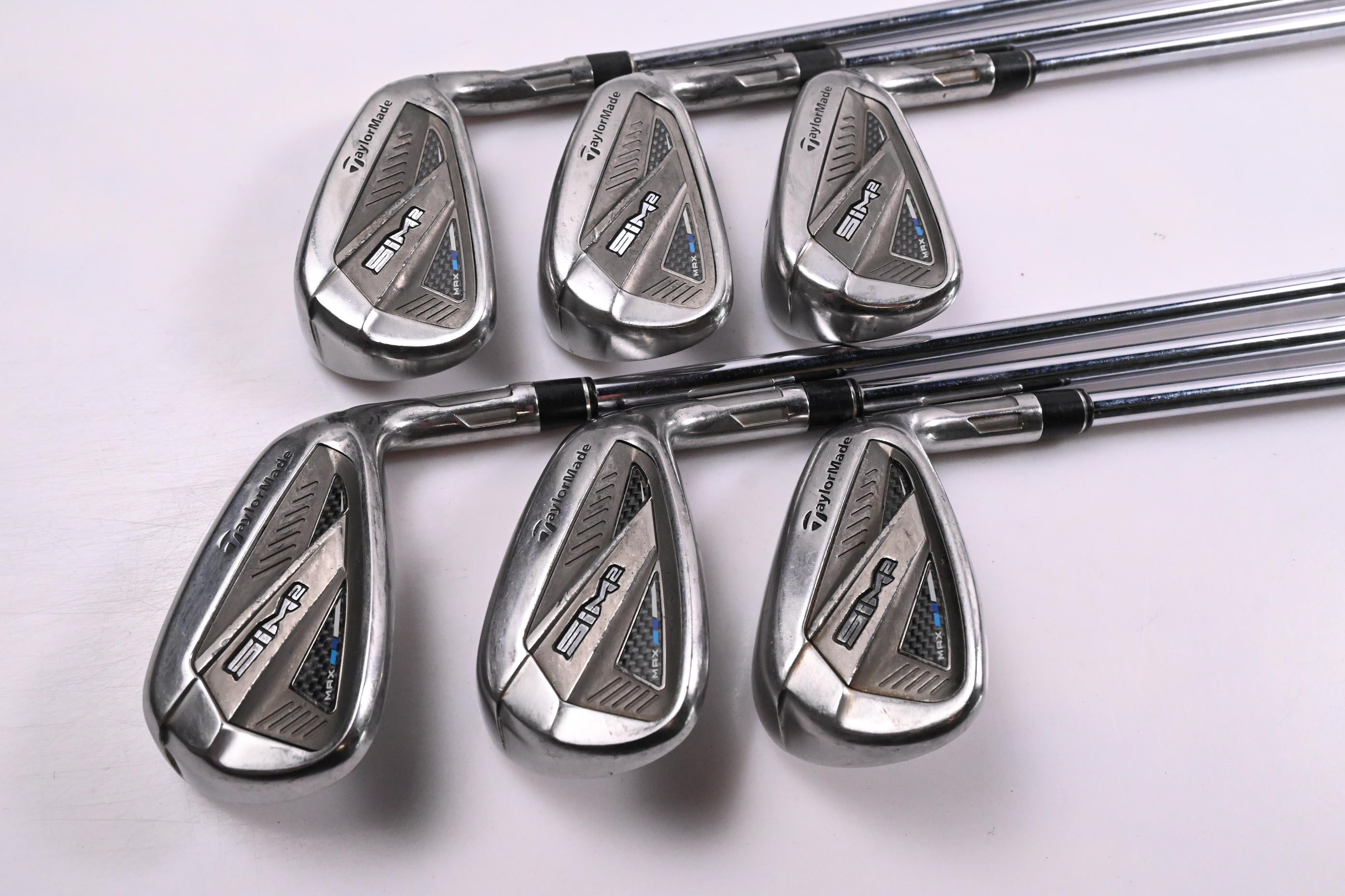 Taylormade SIM2 Max Irons / 5-PW / Regular Flex KBS MAX MT 85 Shafts