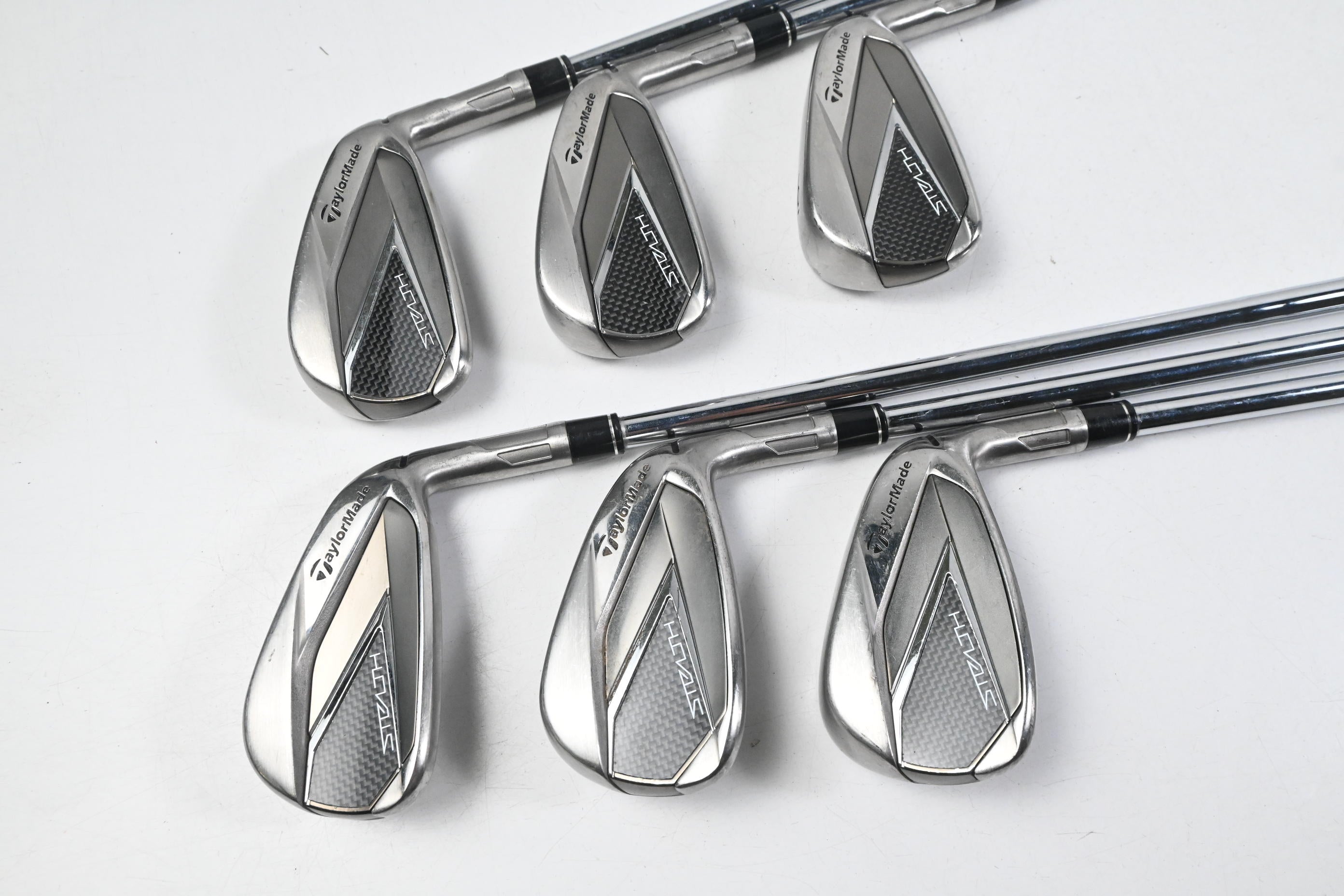 Taylormade Stealth Irons / 4-9i / Stiff Flex KBS MAX MT 85 Shafts