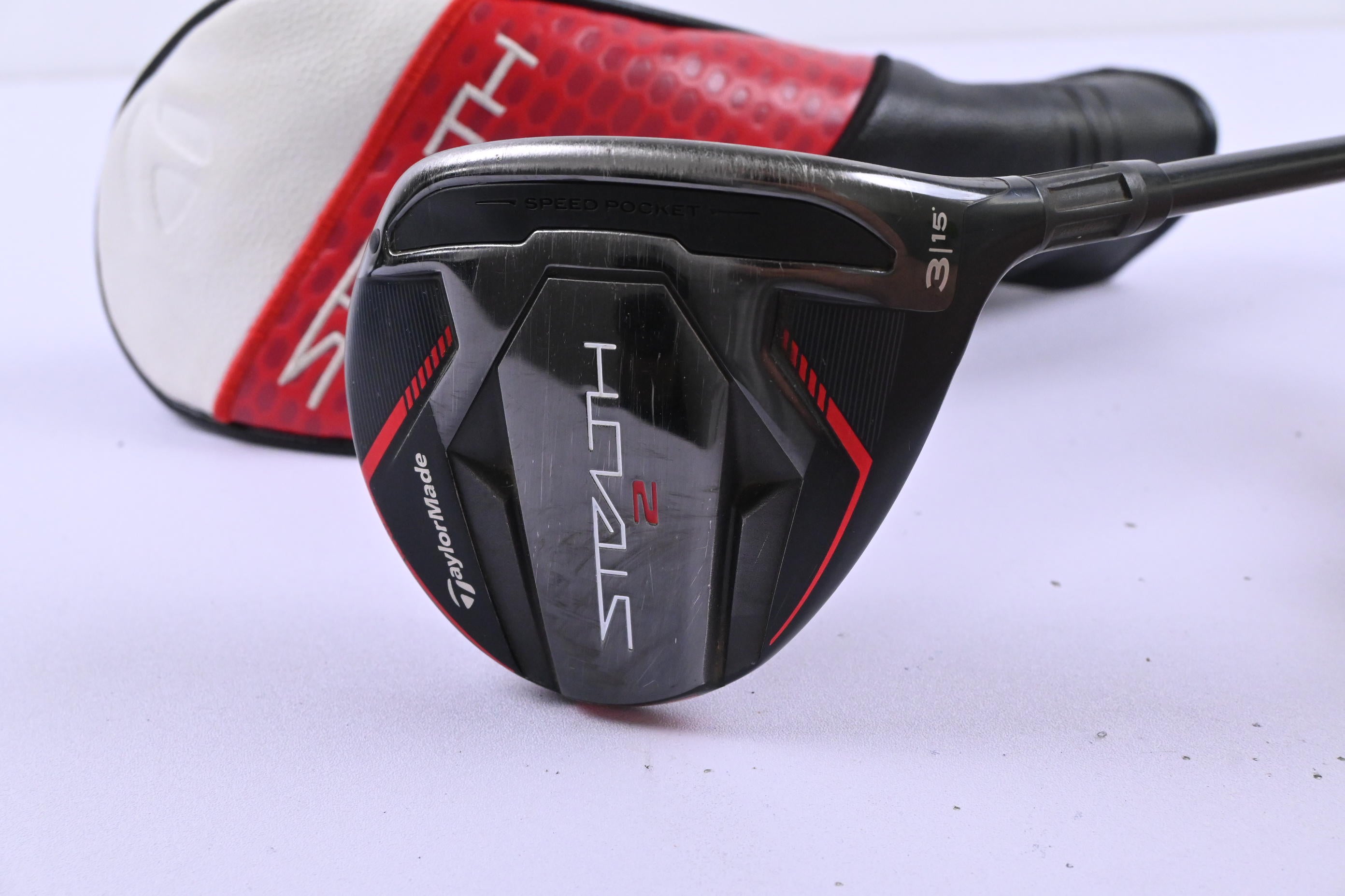 Taylormade Stealth 2 #3 Wood / 15 Degree / Regular Flex Ventus TR Red 5 Shaft