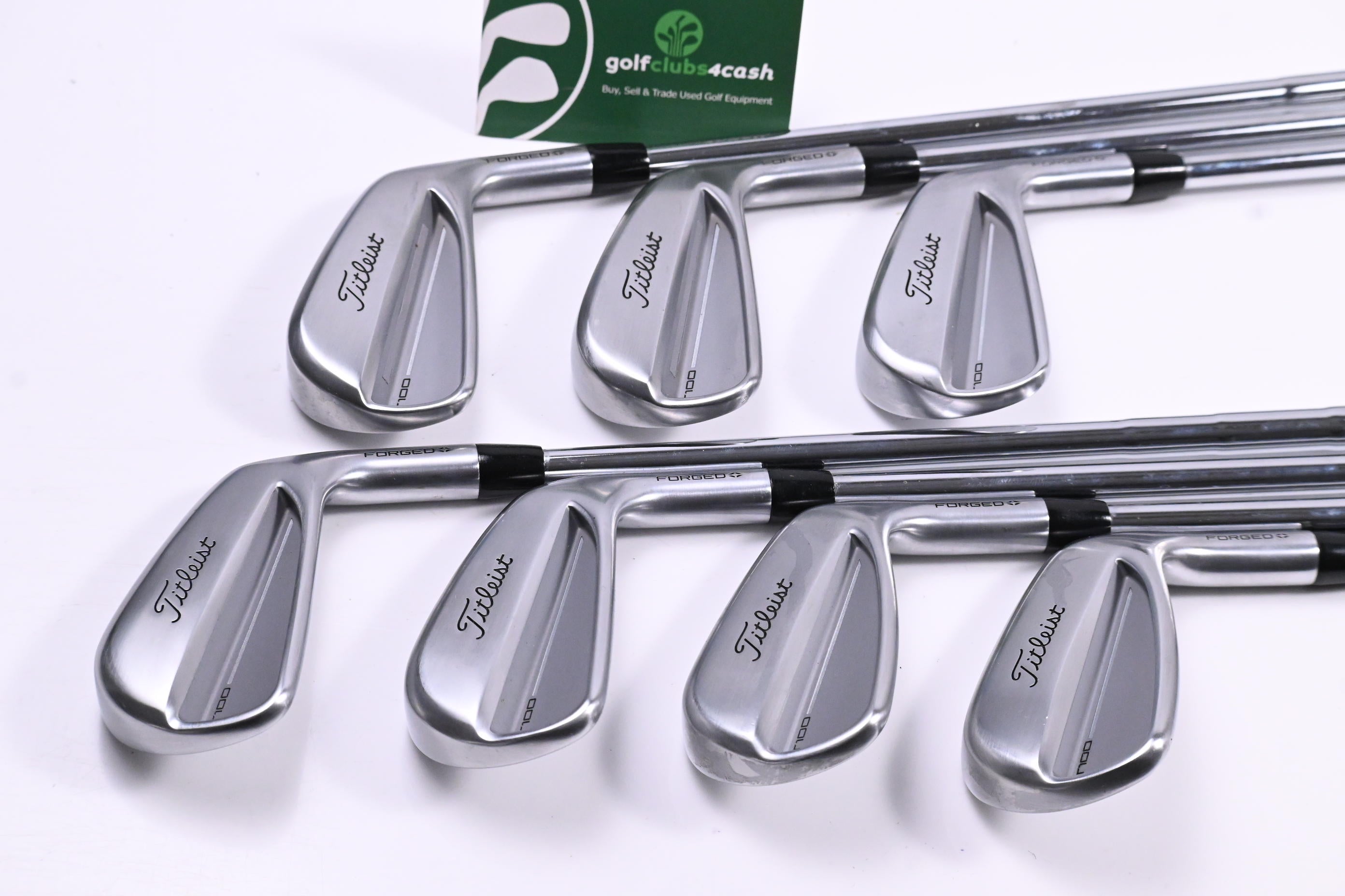 Titleist T100 2025 Irons / 3-9i / Stiff Flex KBS Tour-V 110 Shafts