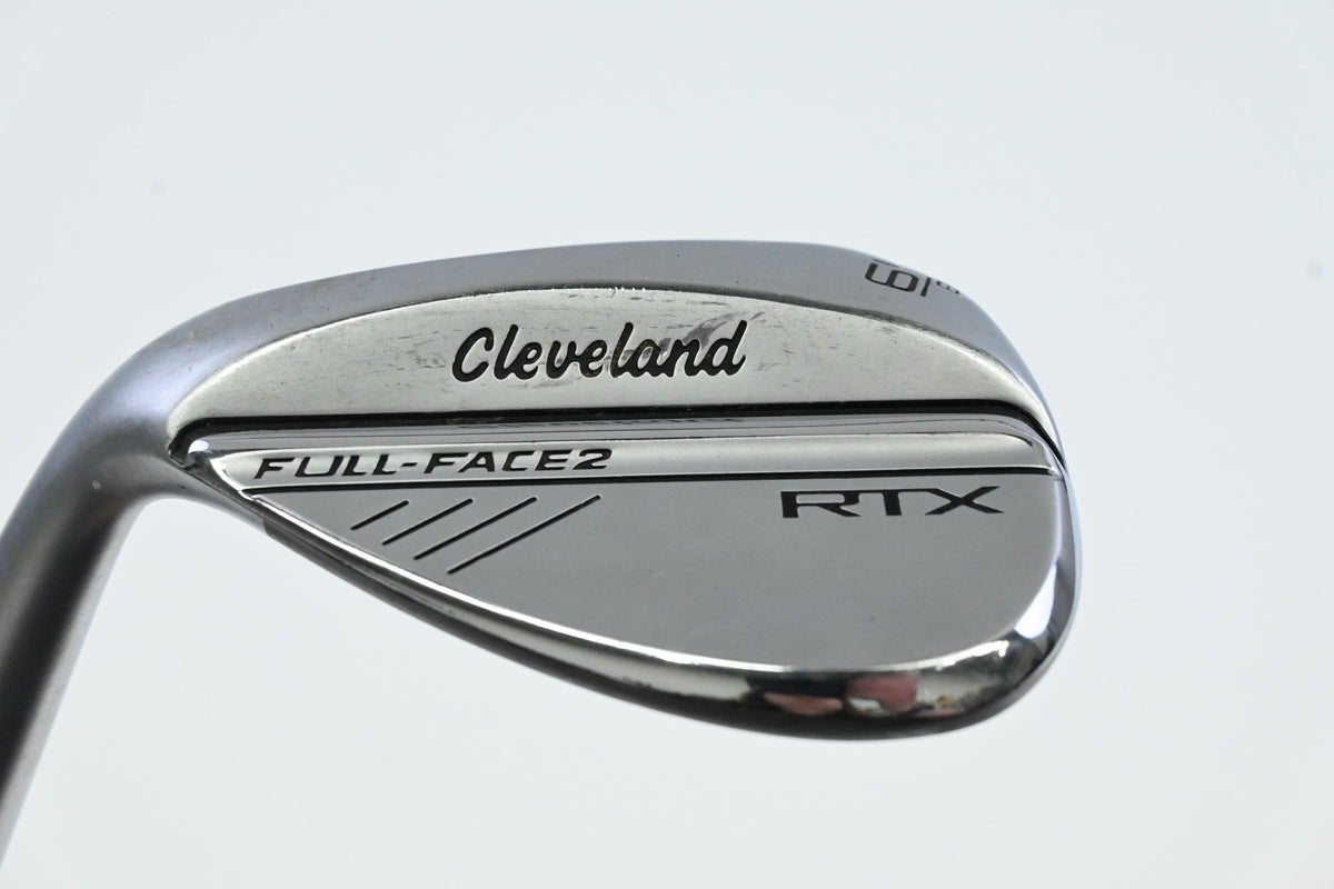 Left Hand Cleveland RTX Full Face 2 Lob Wedge / 64 Degree / Wedge Flex Spinner