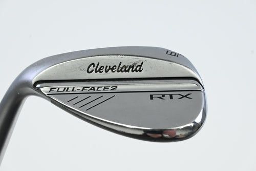 Left Hand Cleveland RTX Full Face 2 Lob Wedge / 64 Degree / Wedge Flex Spinner