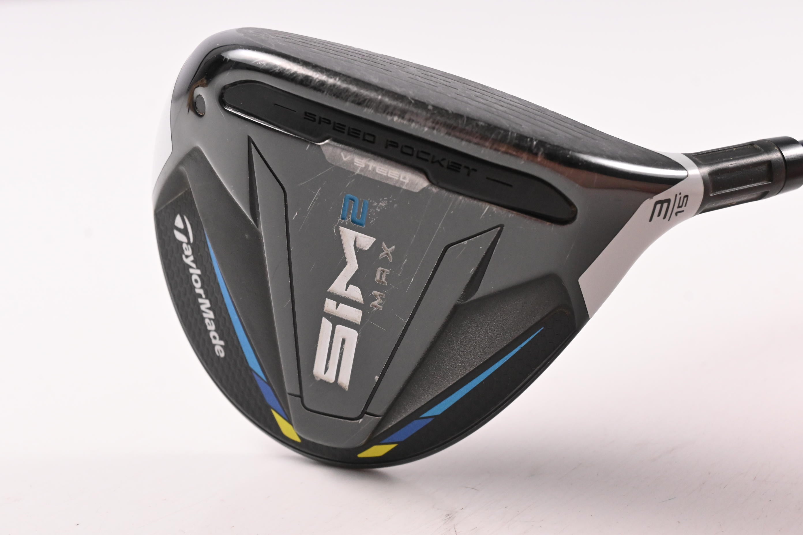 Taylormade SIM2 Max #3 Wood / 15 Degree / Regular Flex Ventus Blue 5 Shaft