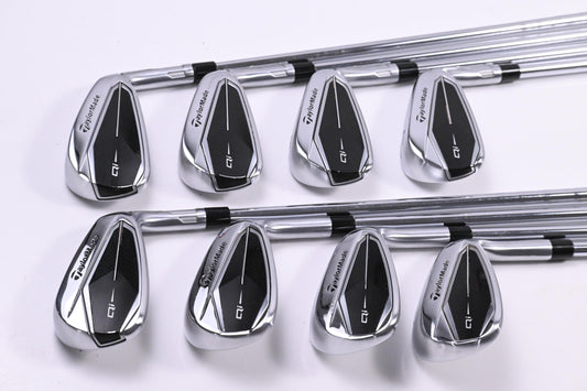 Taylormade Qi Irons / 4-PW+GW / Regular Flex Steel Shafts