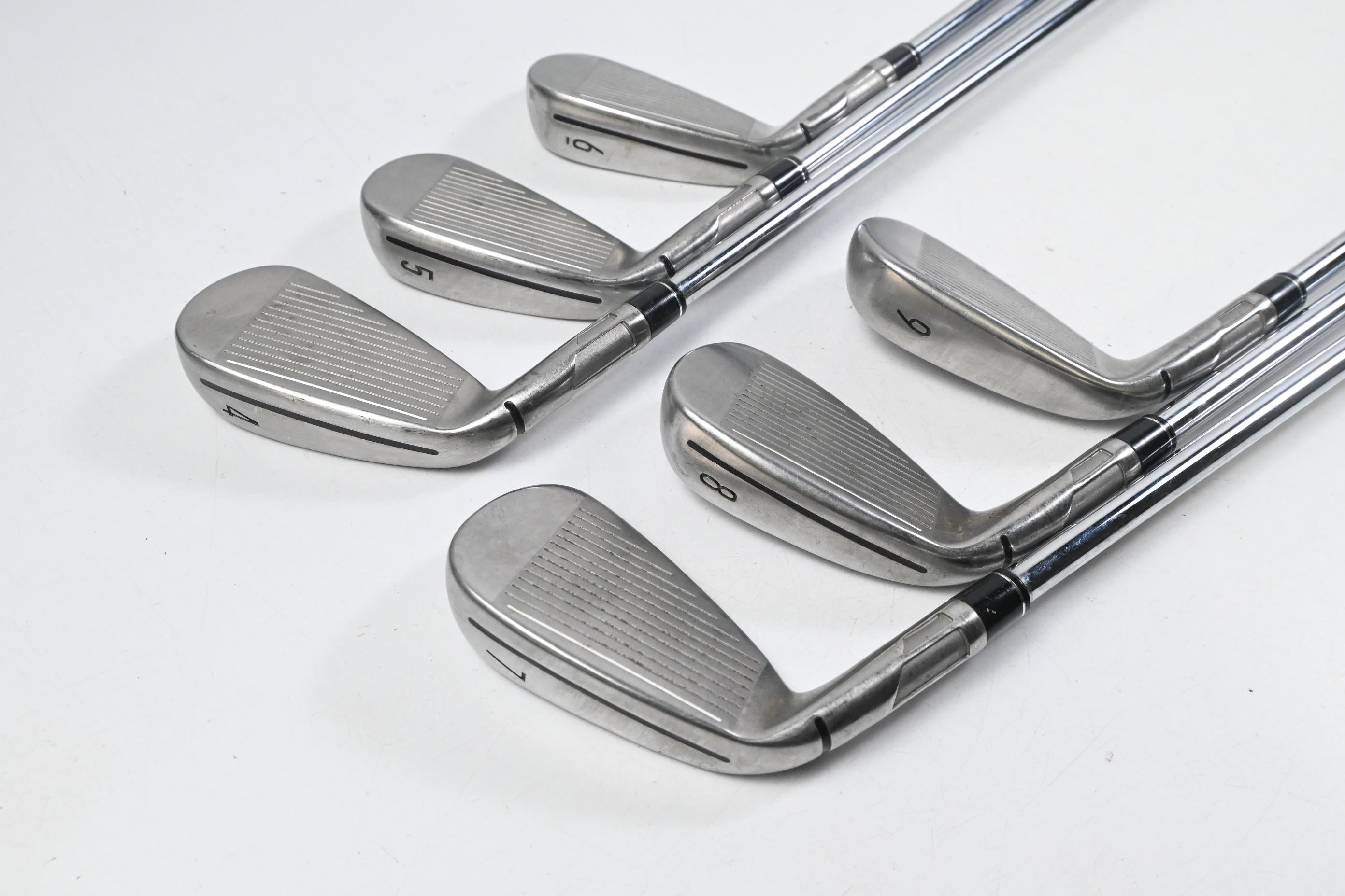 Taylormade Stealth Irons / 4-9i / Stiff Flex KBS MAX MT 85 Shafts