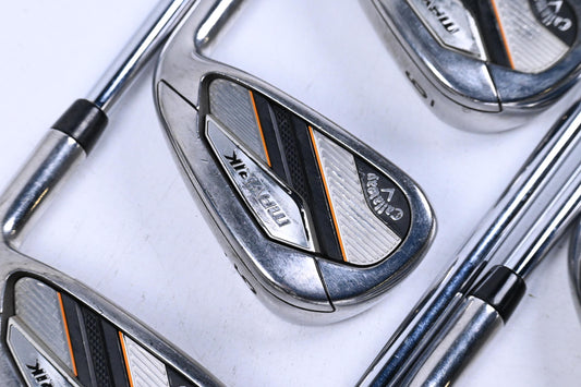 Callaway Mavrik Irons / 4-PW / Stiff Flex Elevate 95 Shafts