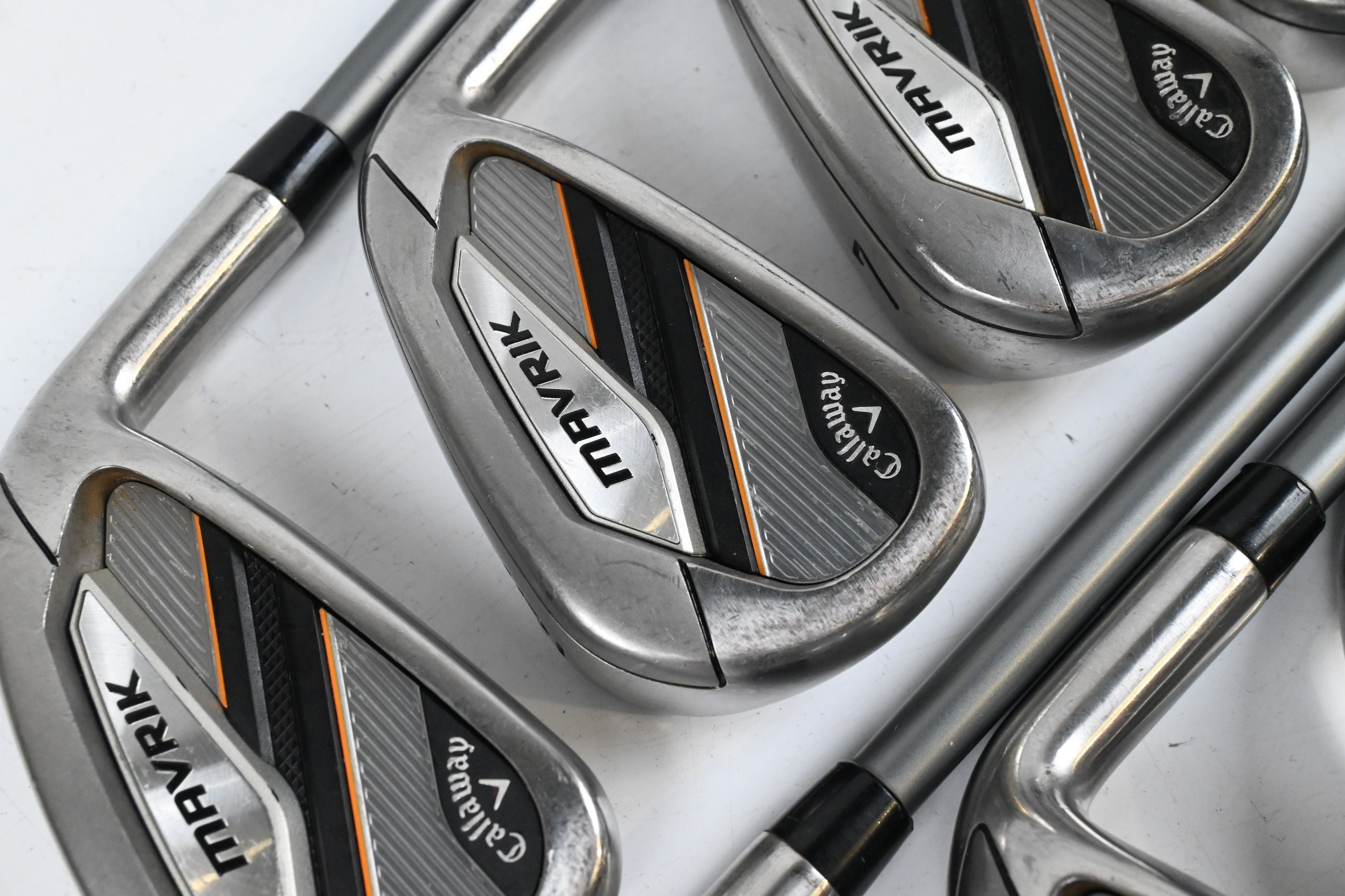 Callaway Mavrik Irons / 5-PW+GW+SW / Regular Flex Catalyst 65 Shafts