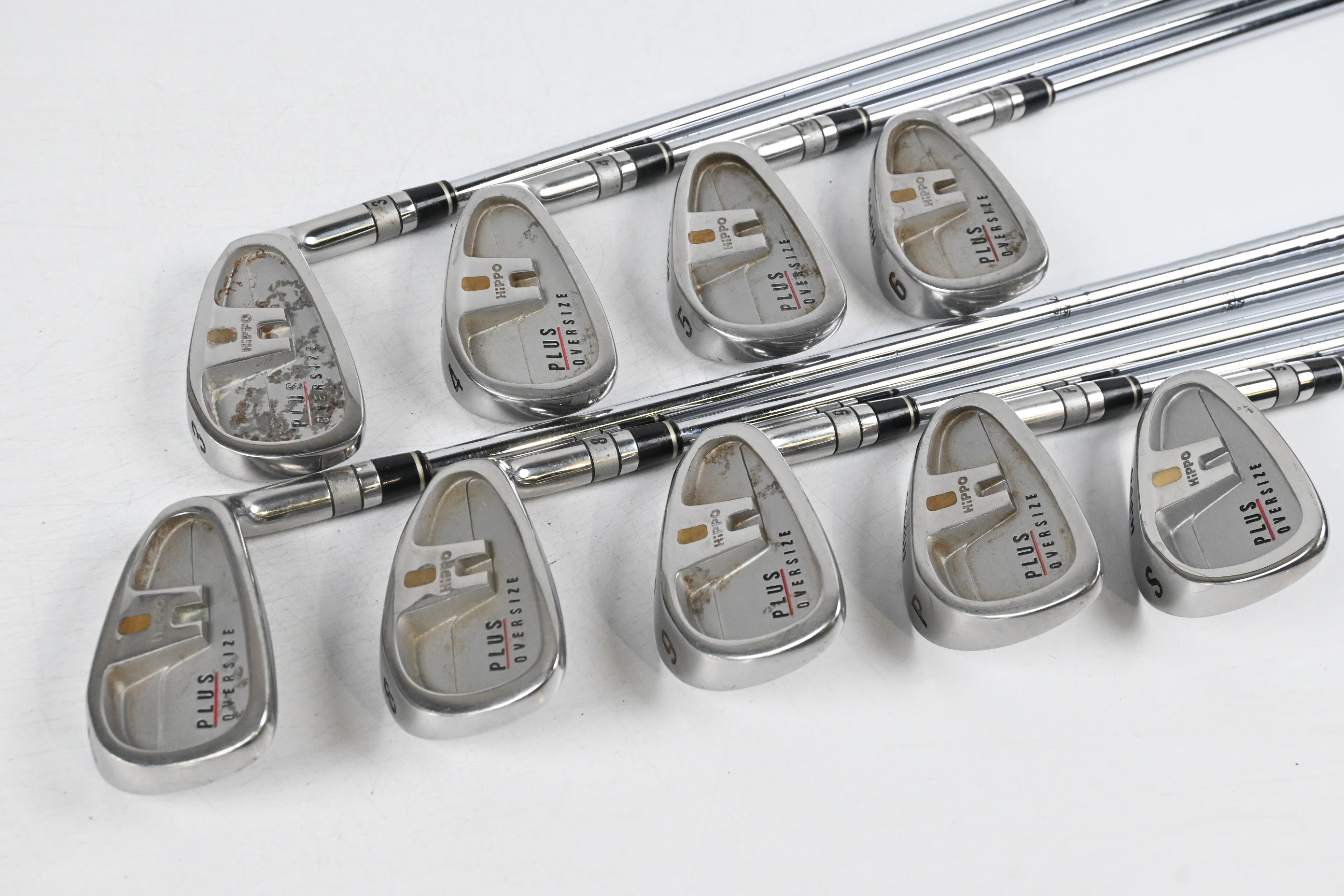 Hippo Oversize Plus Irons / 3-PW+SW / Uniflex Hippo Performance Steel Shafts