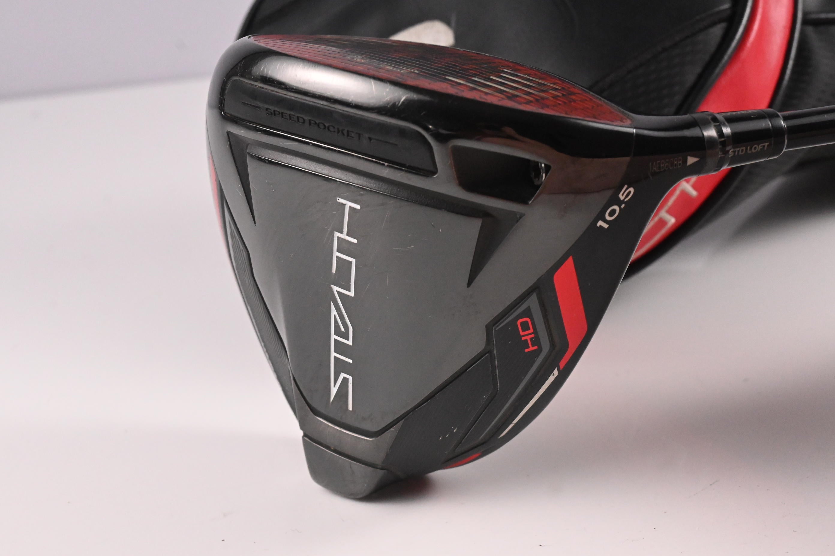 Taylormade Stealth HD Driver / 10.5 Degree / Stiff Flex Fujikura Ventus Red 5