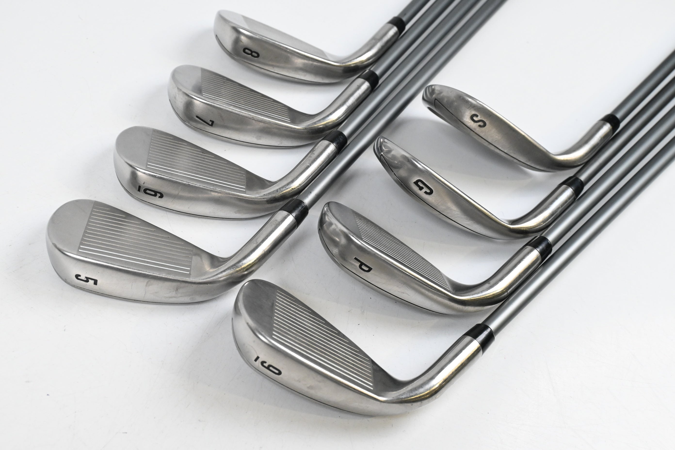 Callaway Mavrik Irons / 5-PW+GW+SW / Regular Flex Catalyst 65 Shafts