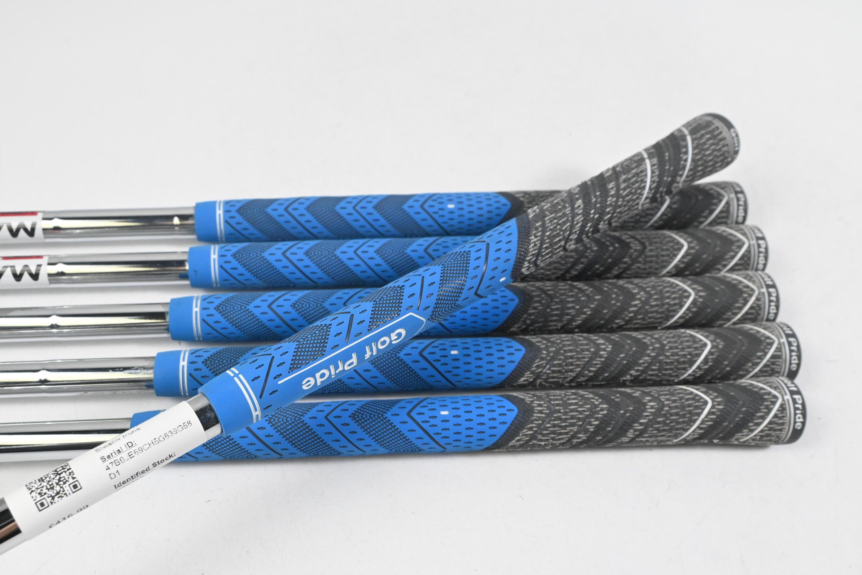Taylormade Stealth Irons / 4-9i / Stiff Flex KBS MAX MT 85 Shafts