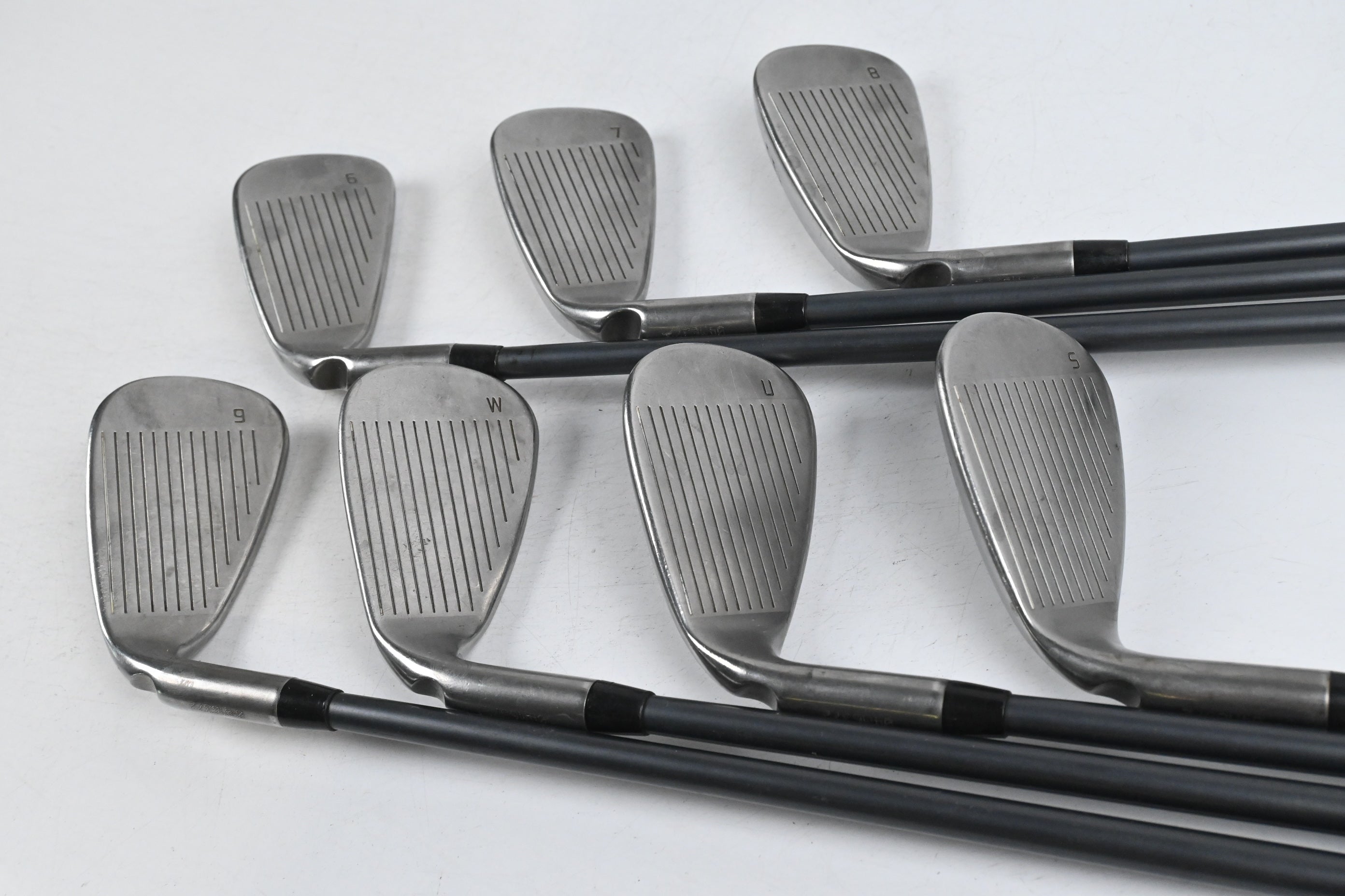 Ping GMax Irons / 6-PW+GW+SW / Yellow Dot / Regular Flex Ping CFS 70 Shafts