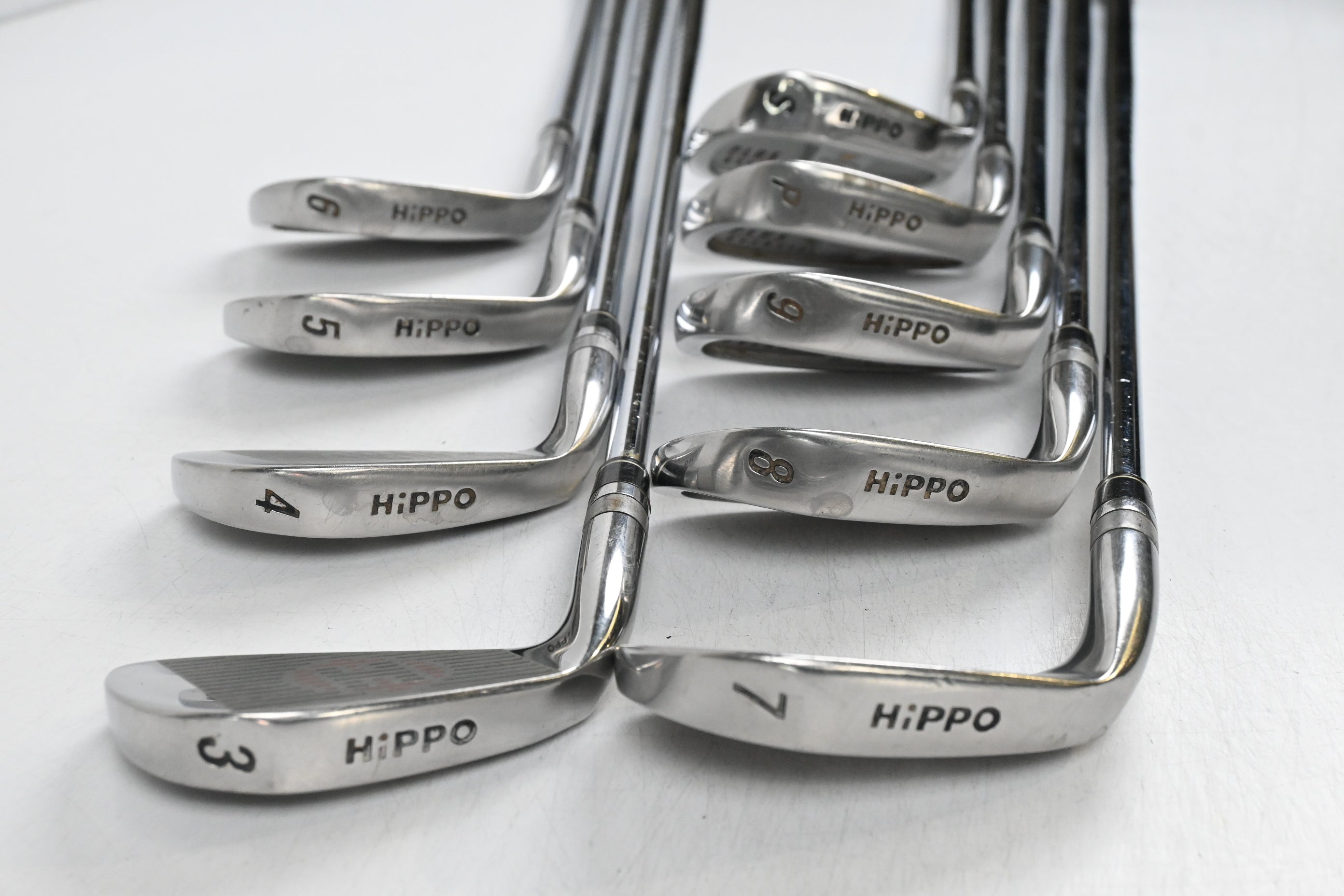 Hippo Oversize Plus Irons / 3-PW+SW / Uniflex Hippo Performance Steel Shafts