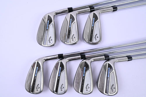 Callaway Paradym Ai Smoke Irons / 4-PW / Stiff Flex Elevate MPH 95 Shafts