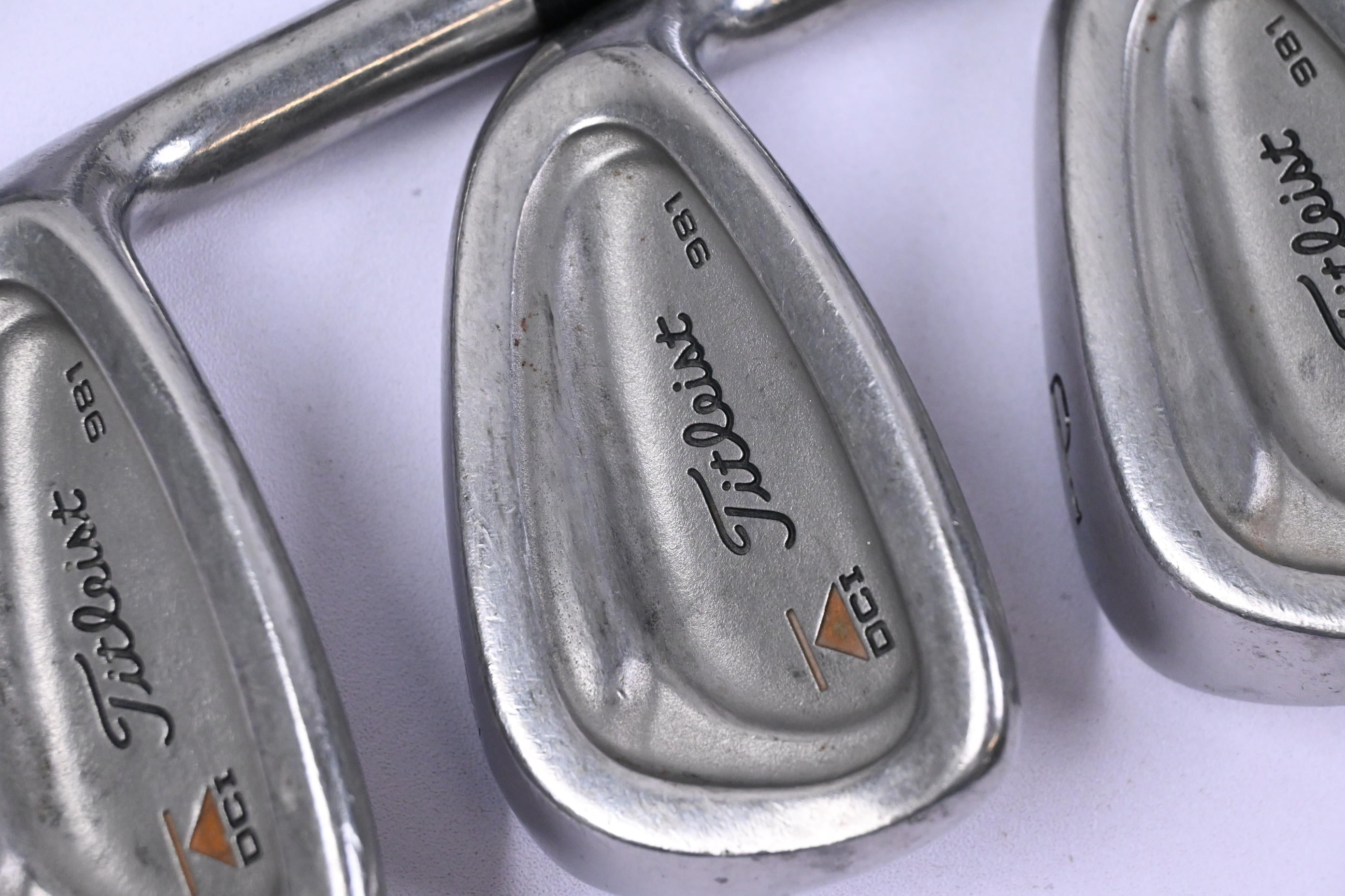 Titleist DCI 981 Irons / 3-PW+SW+LW / Stiff Flex Steel Shafts