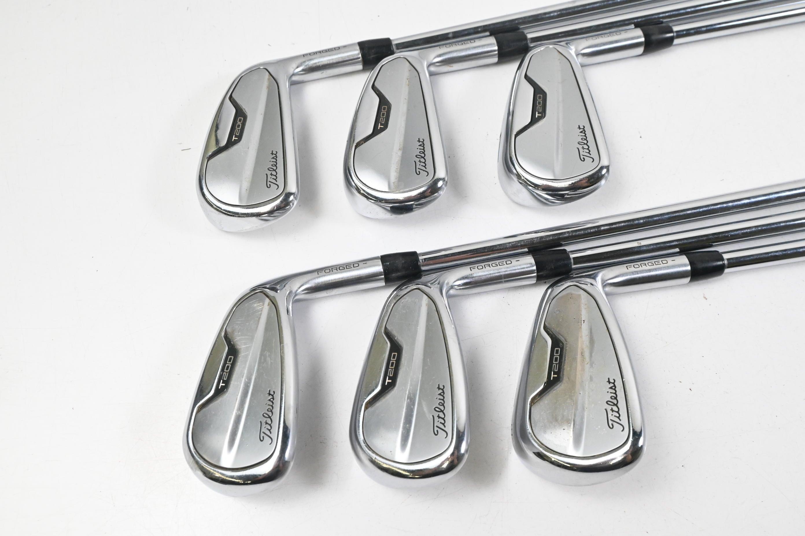 Titleist T200 2021 Irons / 5-PW / Stiff Flex Project X Rifle Shafts