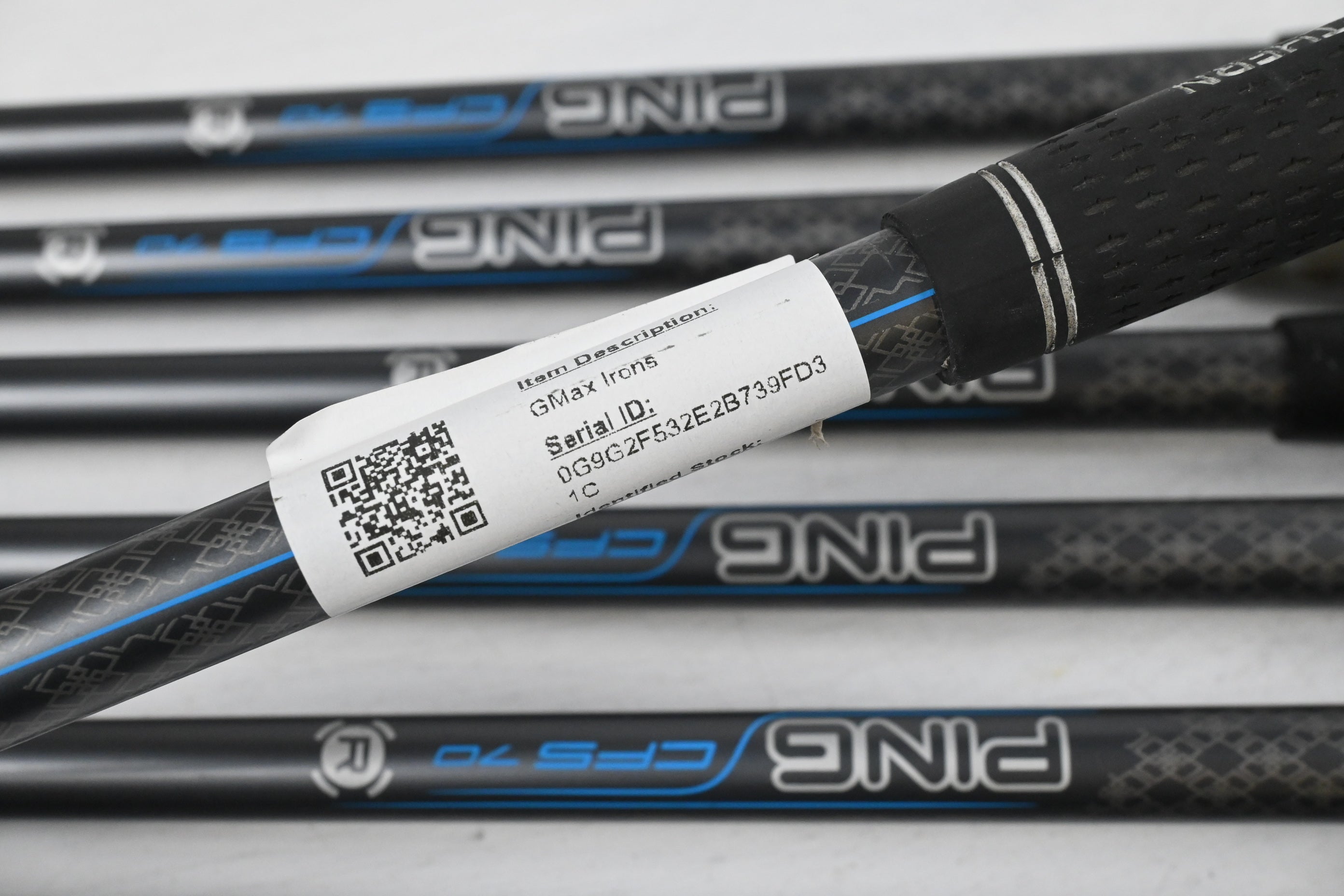 Ping GMax Irons / 6-PW+GW+SW / Yellow Dot / Regular Flex Ping CFS 70 Shafts