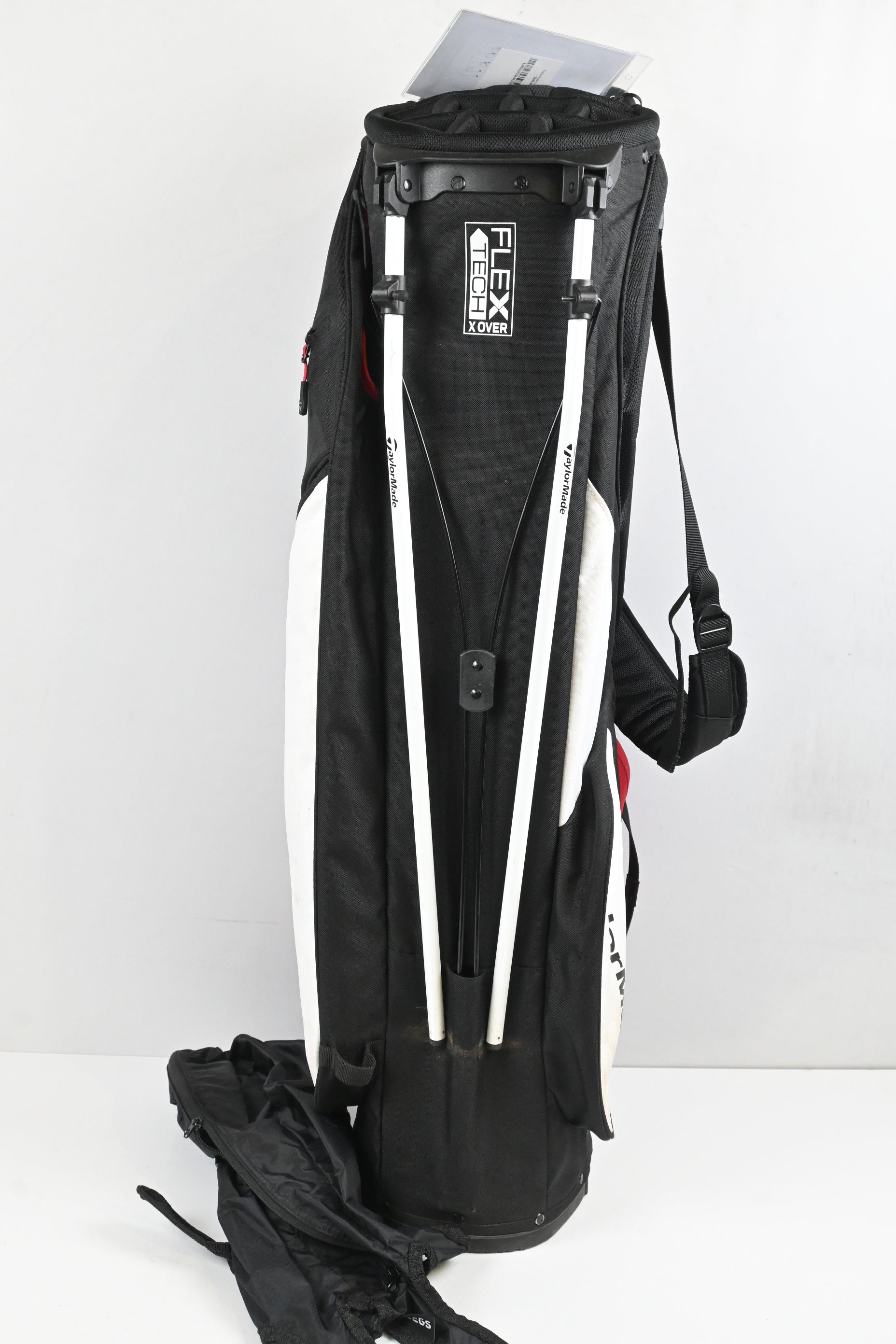 Taylormade Flex Tech Crossover Stand Bag / 14 Way Divider / Red, Black & White