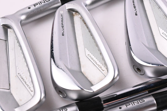 Ping Blueprint S Irons / 5-PW / Black Dot / Stiff Flex Ping AWT 2.0 Shafts
