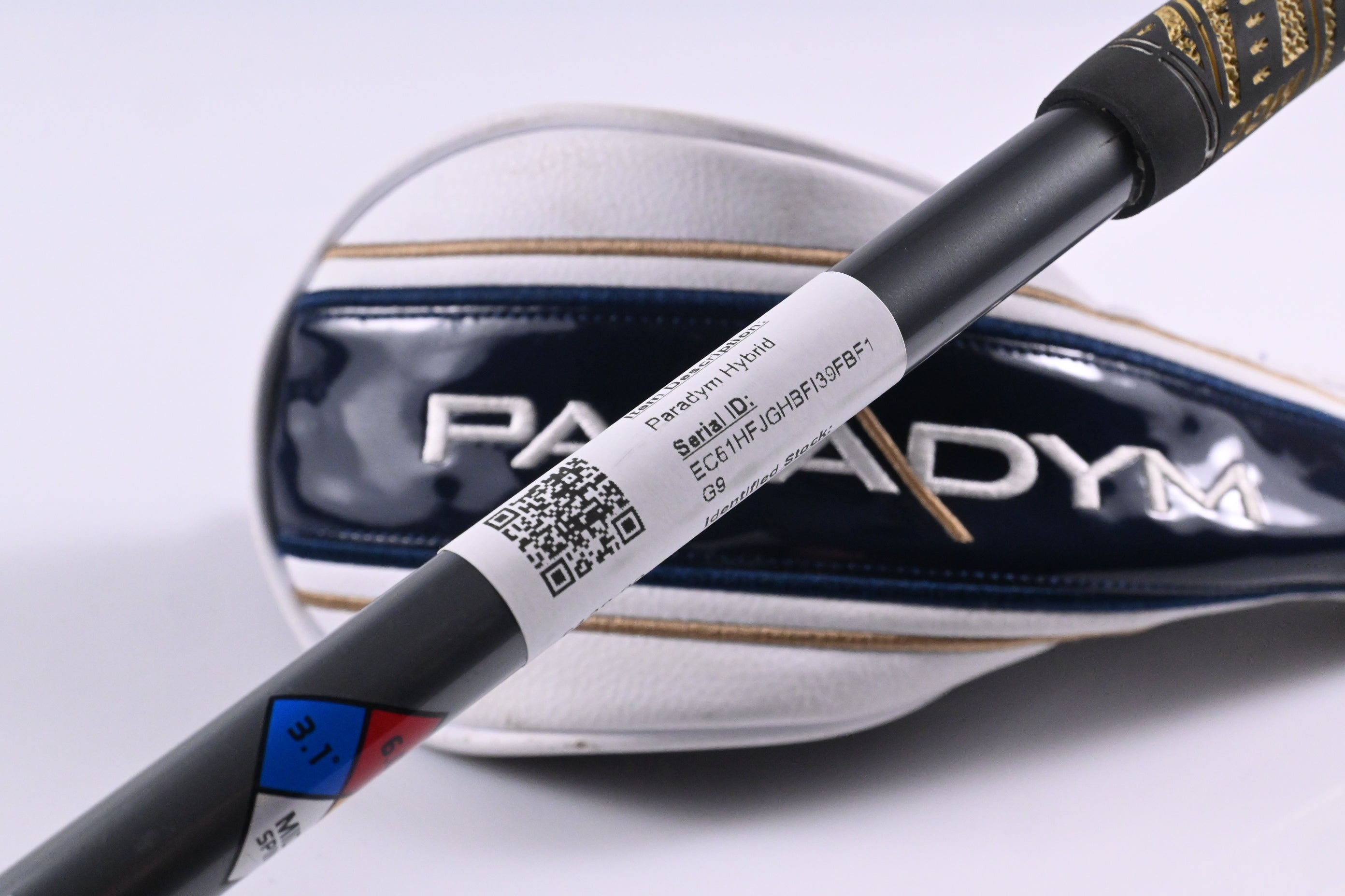Callaway Paradym #3 Hybrid / 21 Degree / Stiff Flex HZRDUS Silver 75 Shaft