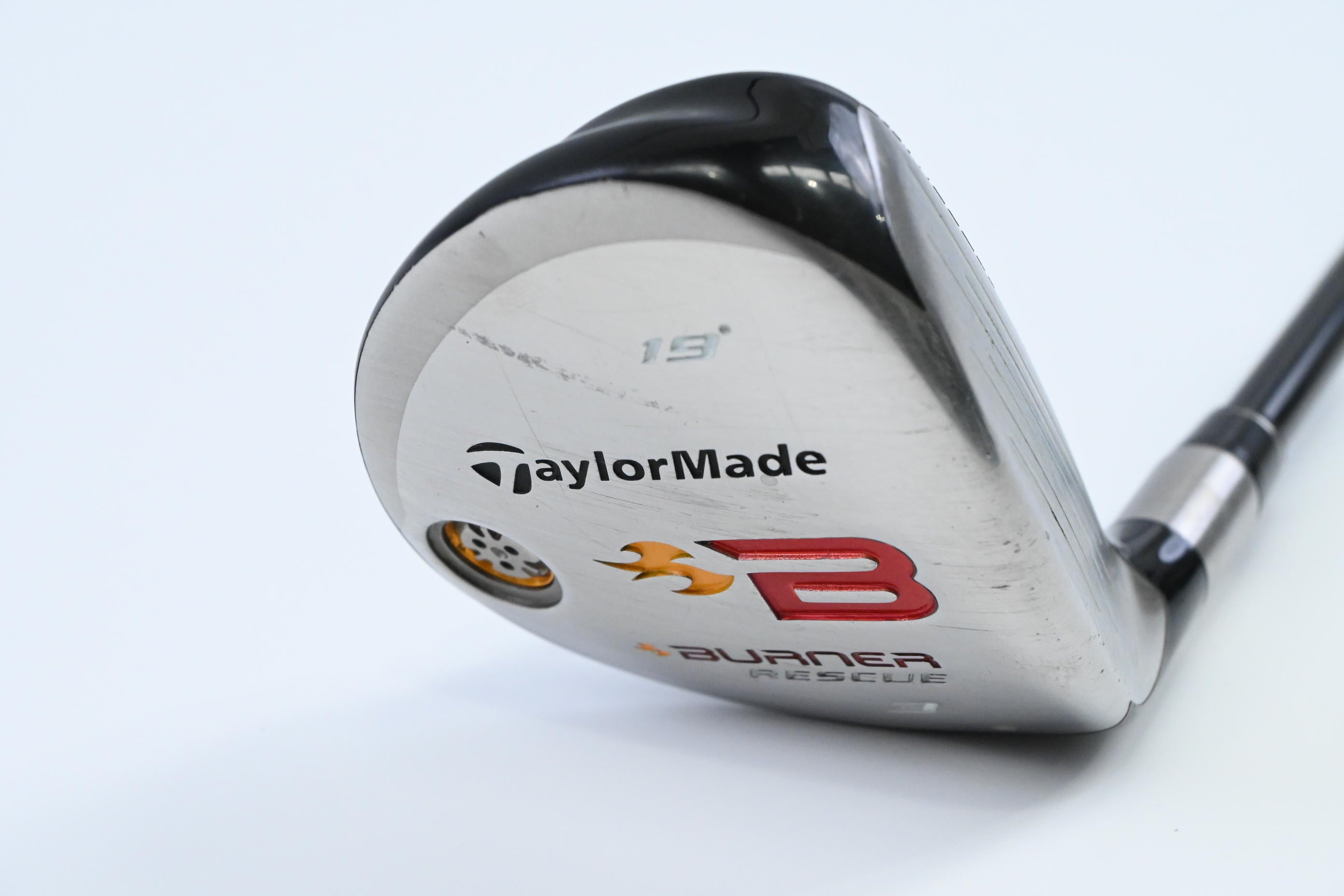 Taylormade Burner 2008 #3 Hybrid / 19 Degree / Stiff Flex Taylormade Reax 60