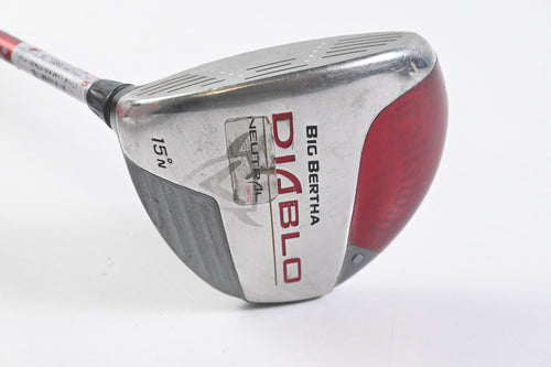 Callaway Big Bertha Diablo #3 Wood / 15 Degree / Stiff Flex Callaway 60 Shaft