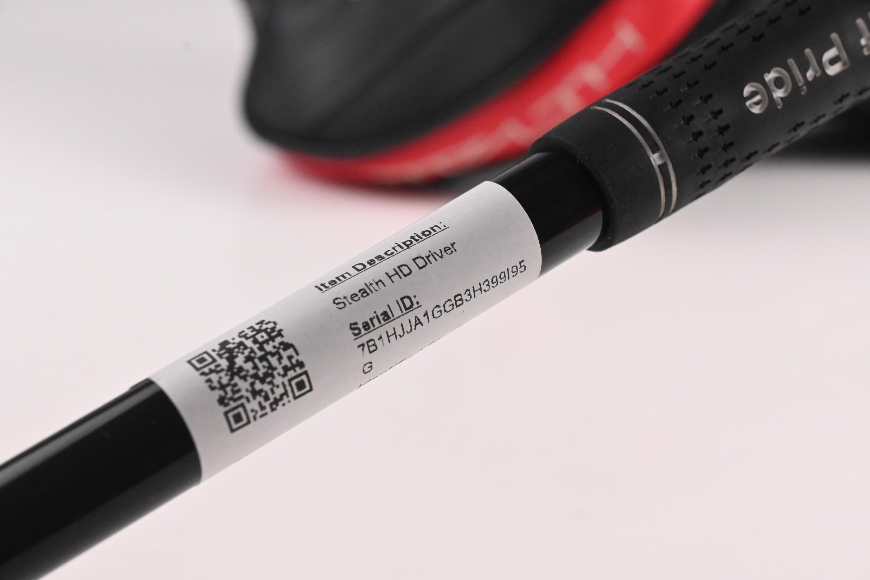 Taylormade Stealth HD Driver / 10.5 Degree / Stiff Flex Fujikura Ventus Red 5