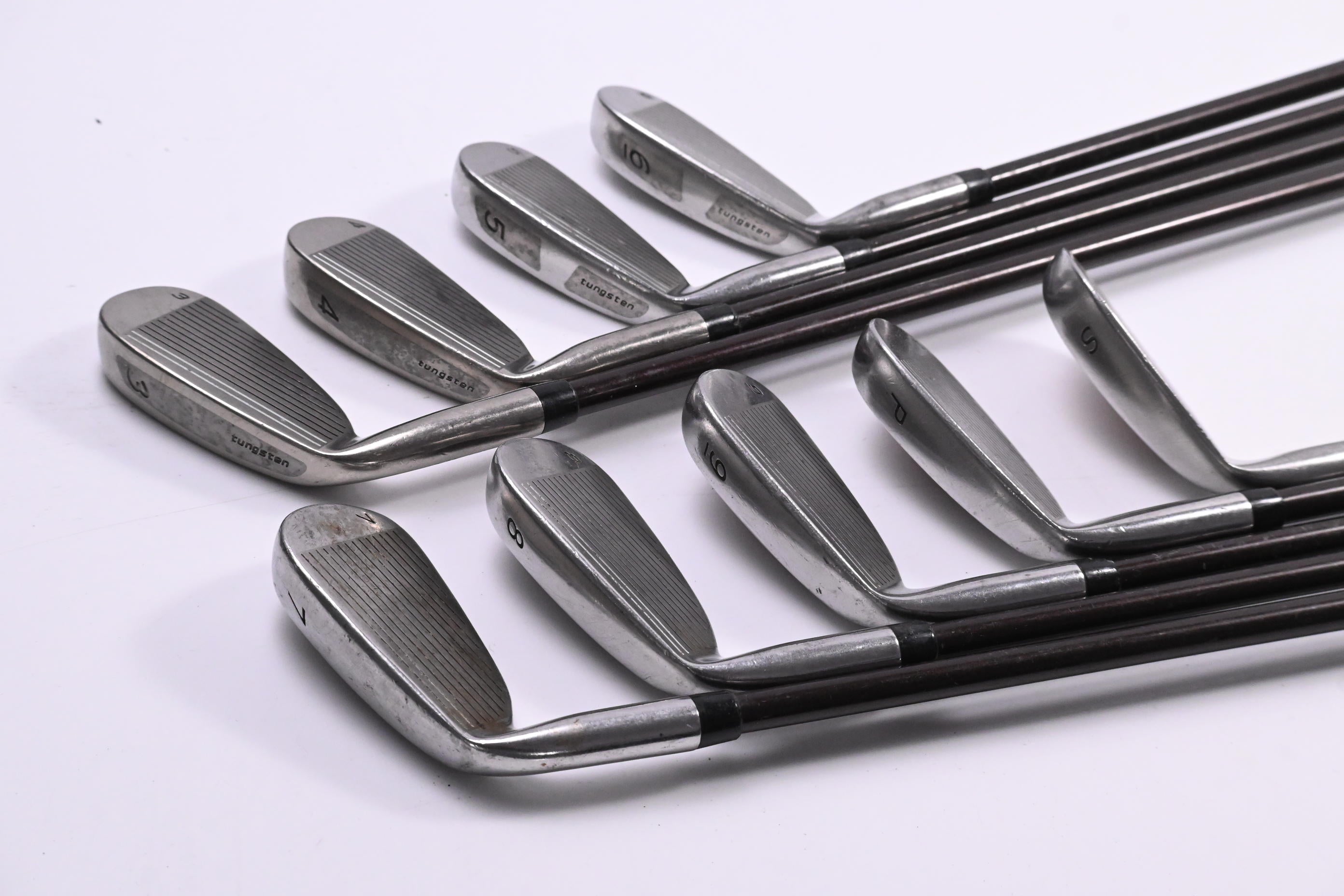 Taylormade Firesole Irons / 3-PW+SW / Regular Flex Taylormade Bubble 80 Shafts