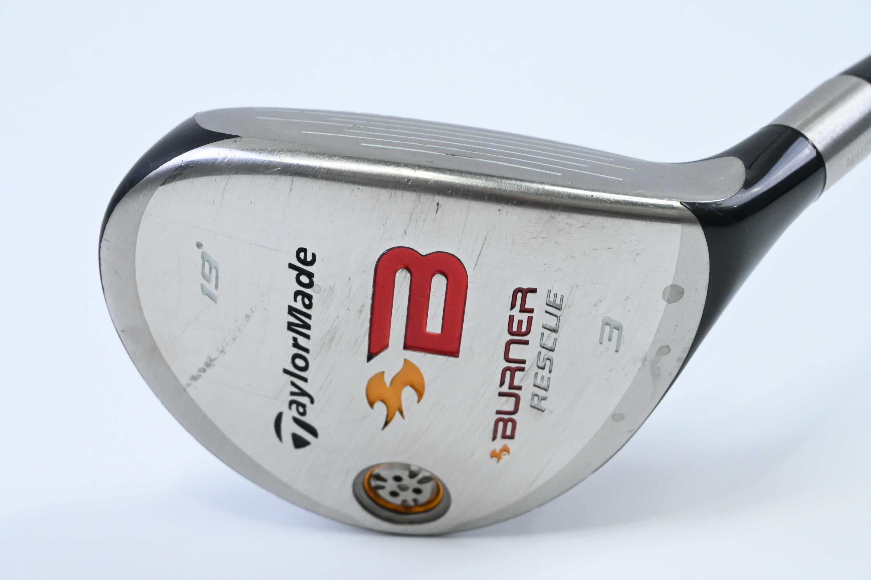 Taylormade Burner 2008 #3 Hybrid / 19 Degree / Stiff Flex Taylormade Reax 60