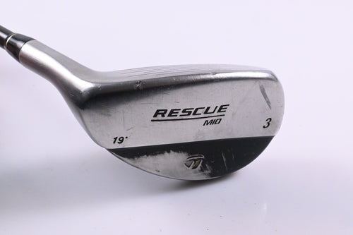 Left Hand Taylormade Rescue Mid #3 Hybrid / 19 Degree / Regular Flex Taylormade
