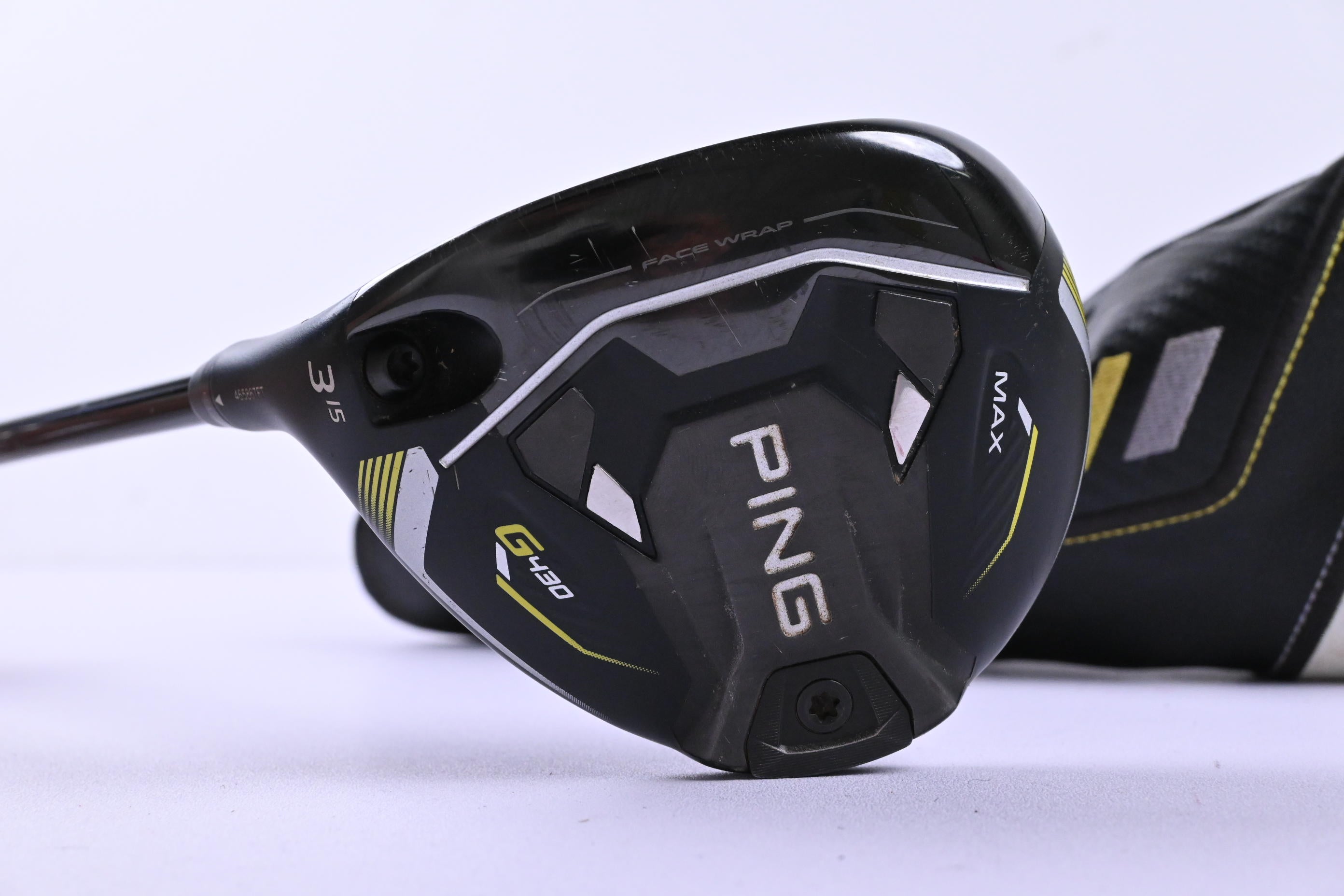 Left Hand Ping G430 Max #3 Wood / 15 Degree / Regular Flex HZRDUS Smoke Red RDX