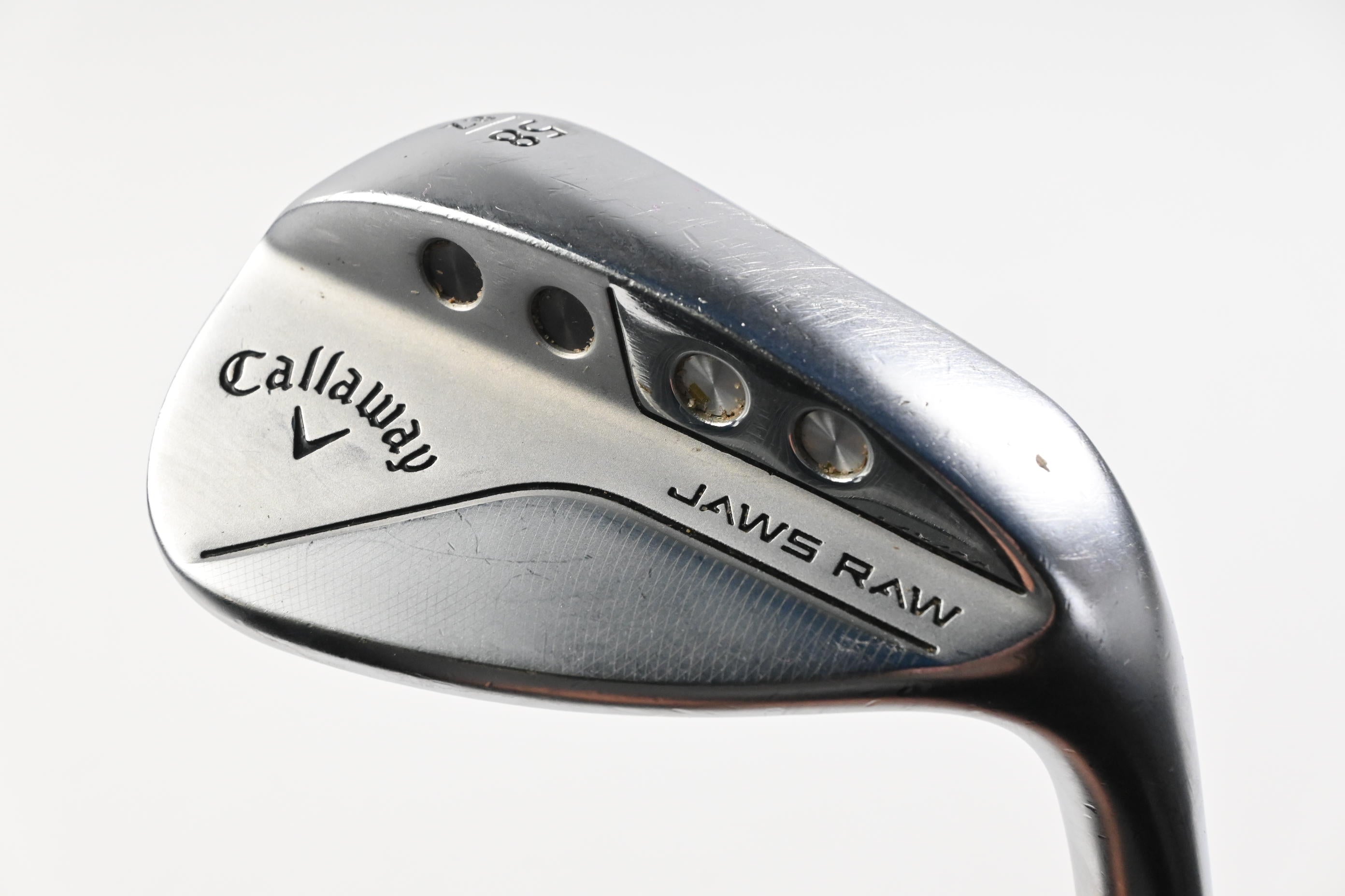 Callaway Jaws Raw Lob Wedge / 58 Degree / Stiff Flex Dynamic Gold S400 Shaft